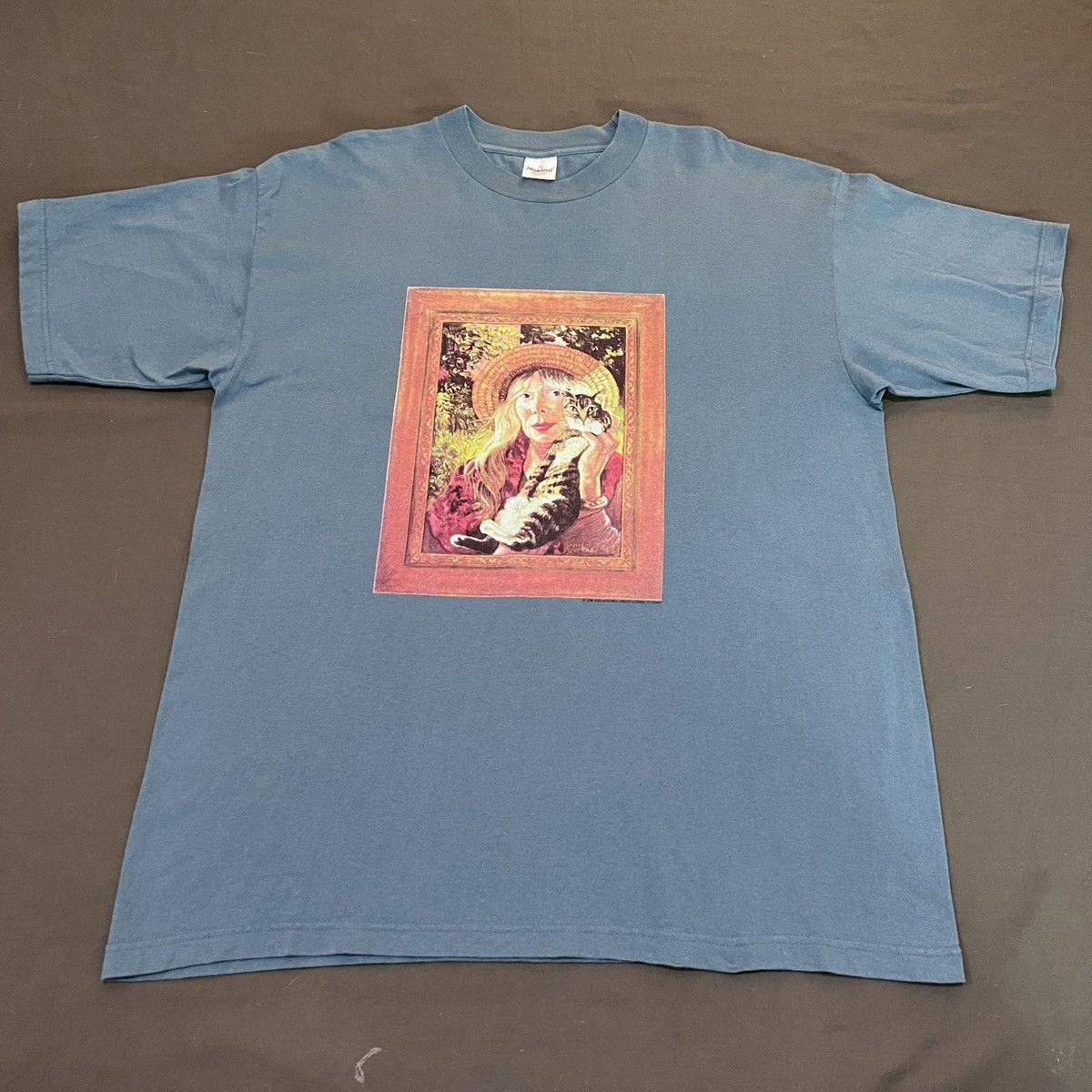 Band Tees × Giant × Vintage Vintage 90s 1998 Joni Mitchell Taming the Tiger Promo Tee XL Size US XL / EU 56 / 4 - 2 Thumbnail