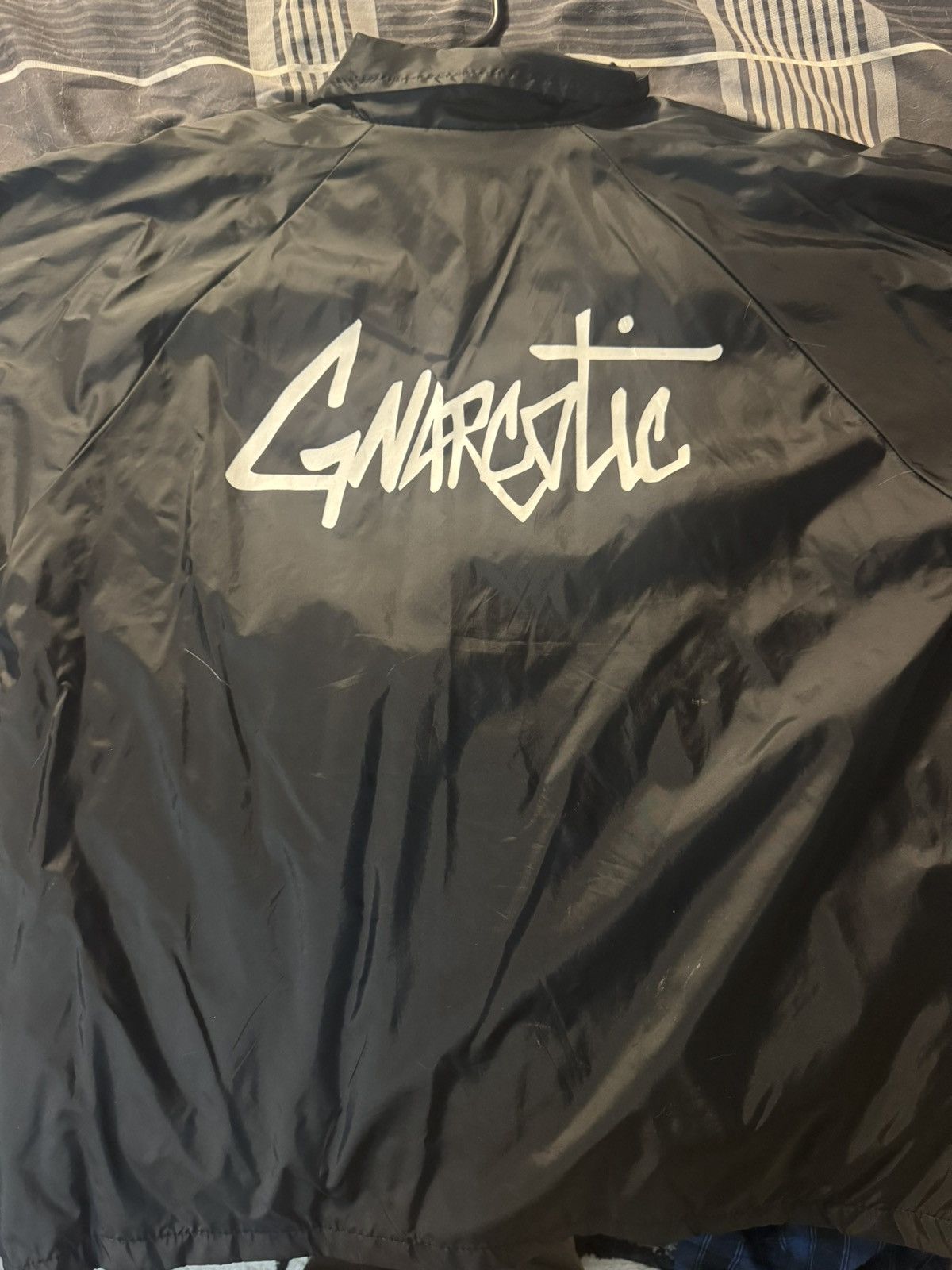 Gnarcotic Gnarcotic Black Coaches Jacket Windbreaker Size US L / EU 52-54 / 3 - 1 Thumbnail