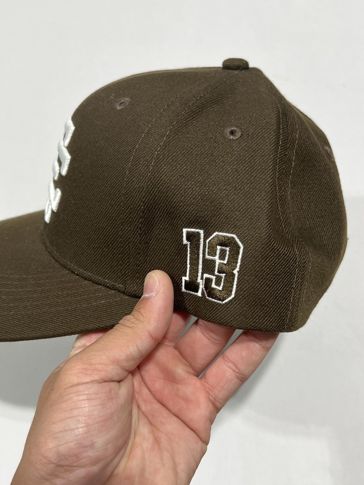Eric Emanuel Eric Emanuel #13 Brown Cap Size ONE SIZE - 5 Thumbnail