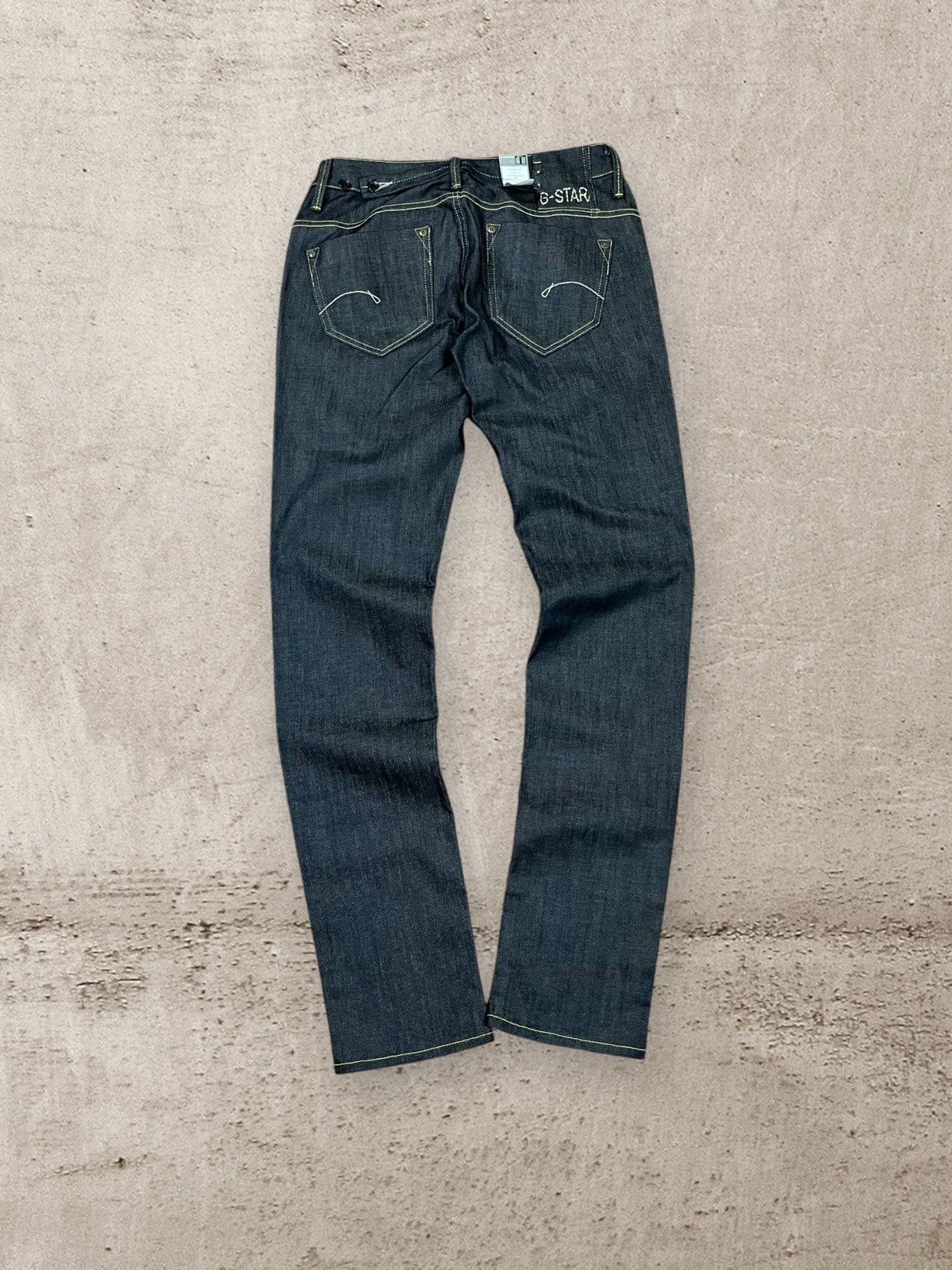 G-Star Vintage G-star raw 31x34 midge skinny black jeans pants @212 Size US 30 / EU 46 - 5 Thumbnail