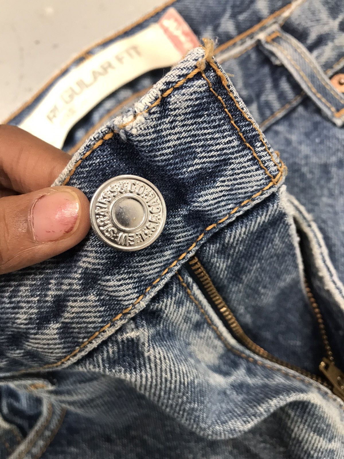 Levi's Vintage Levi’s Strauss & co 505 straight denim Size US 40 / EU 56 - 11 Thumbnail