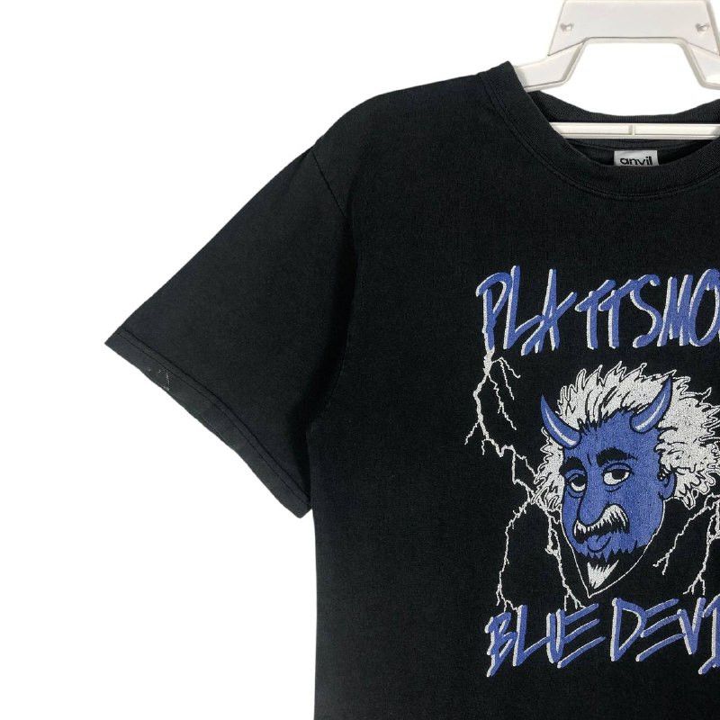 Anvil Vintage " Anvil " Plattsmouth Blue Devils Men T-Shirt Size US M / EU 48-50 / 2 - 3 Thumbnail
