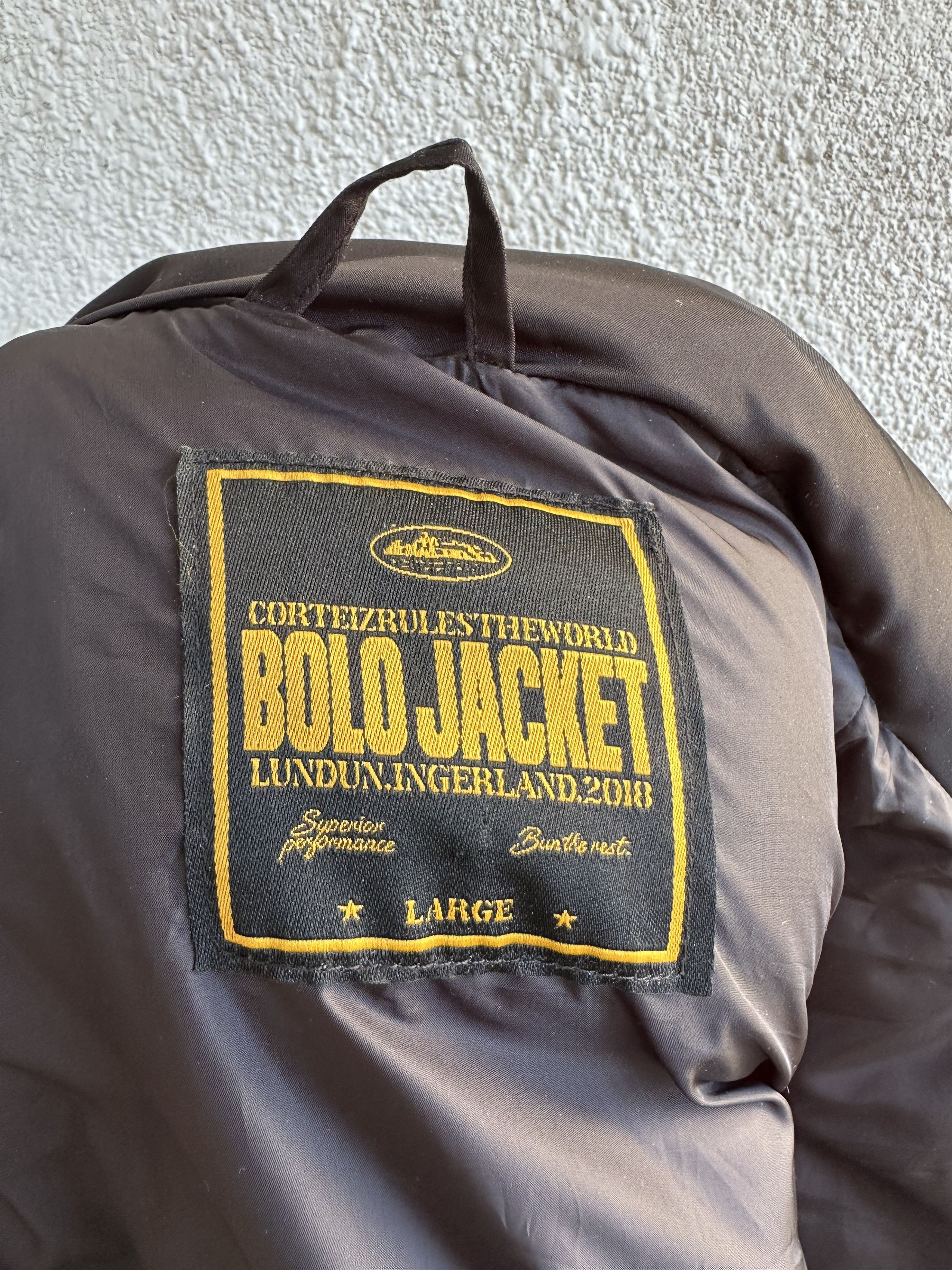 Corteiz Black bolo jacket Size US L / EU 52-54 / 3 - 6 Thumbnail