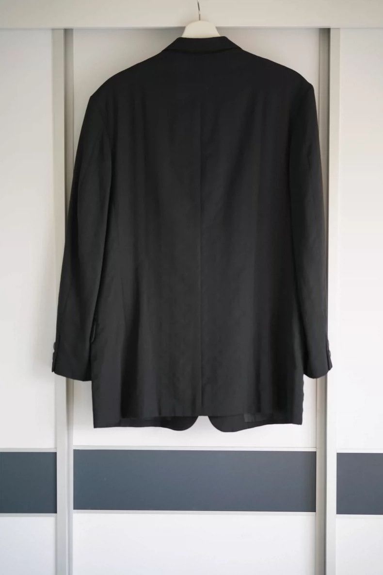Yohji Yamamoto Yohji Yamamoto Yohji Yamamoto Black 1993 Suit Jacket Size US S / EU 44-46 / 1 - 2 Thumbnail