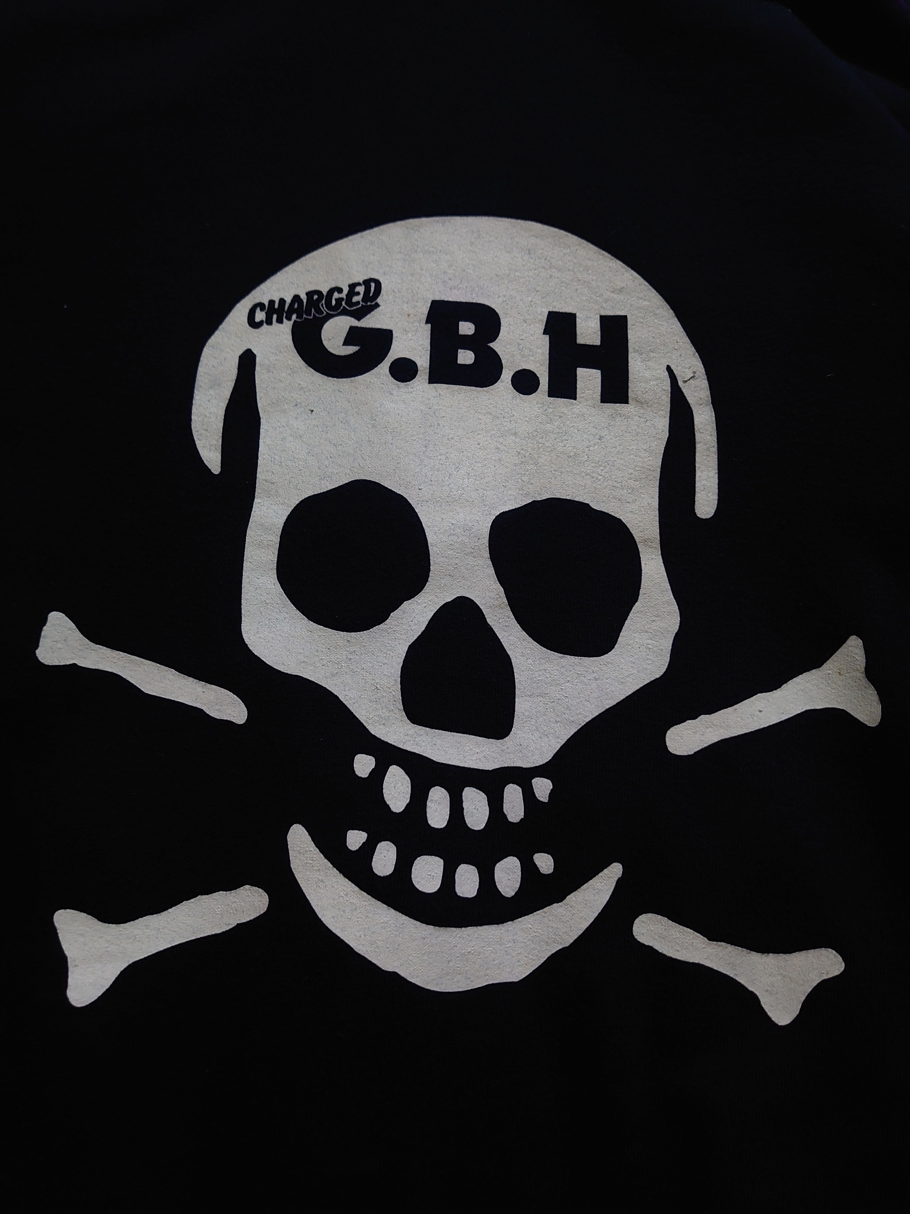Vintage Vtg Charged GBH sleeve logo punk rock band hoodie Size US S / EU 44-46 / 1 - 4 Thumbnail