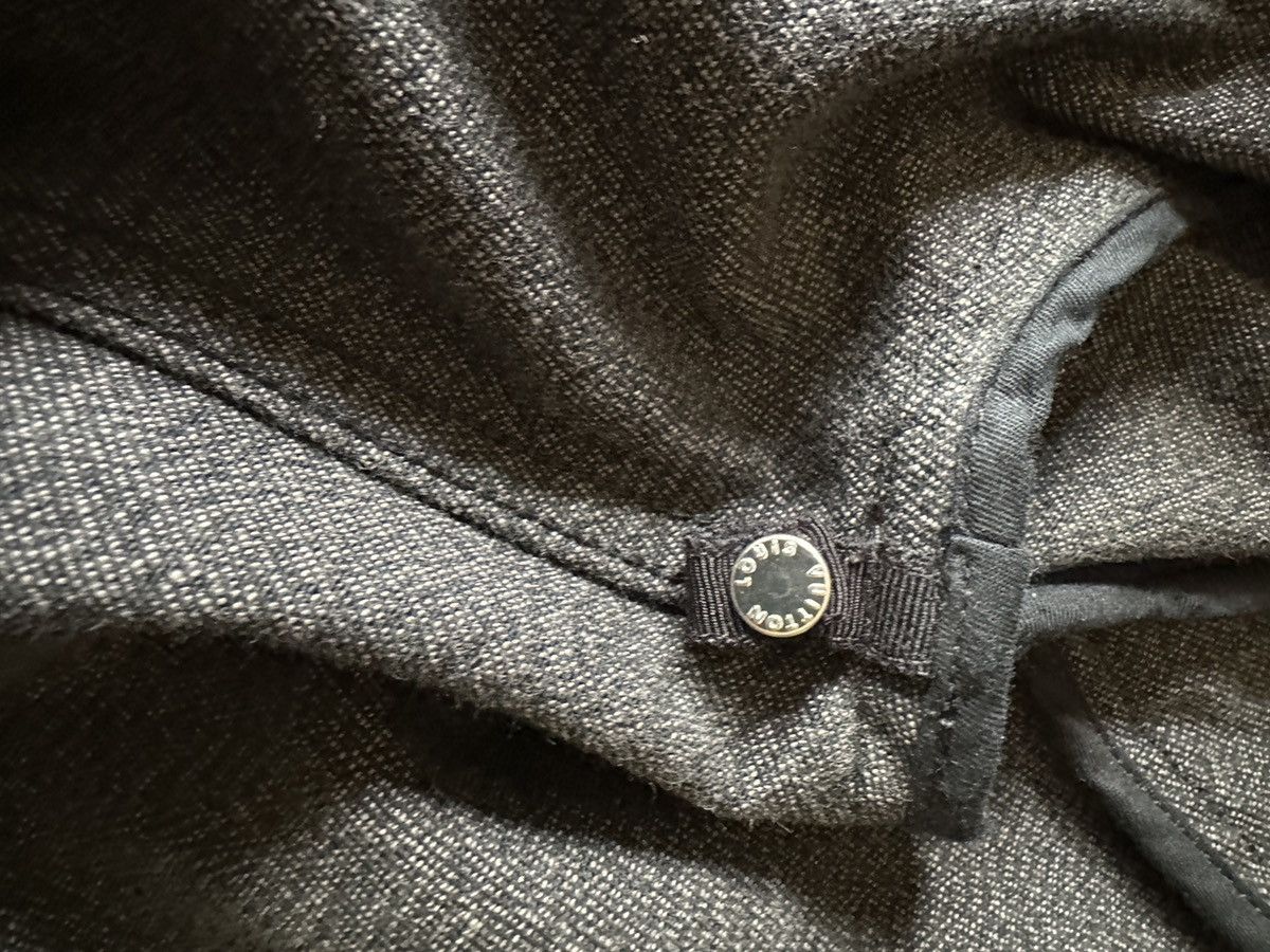 Louis Vuitton Authentic Louis Vuitton Denim Jacket with Shearling Collar Size US S / EU 44-46 / 1 - 9 Thumbnail