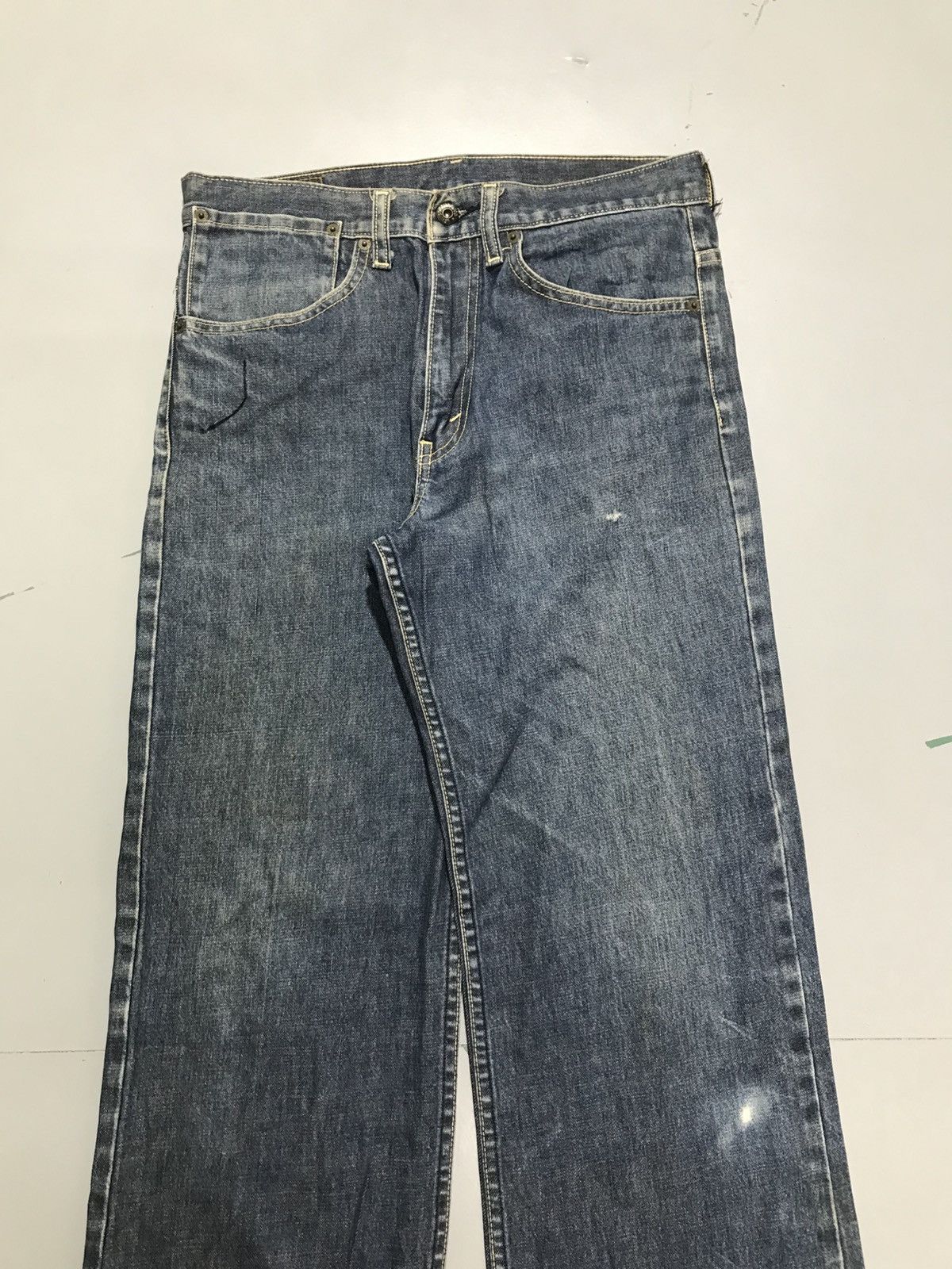 Levi's Vintage Levis 513 buckle belt denim Size US 32 / EU 48 - 4 Thumbnail