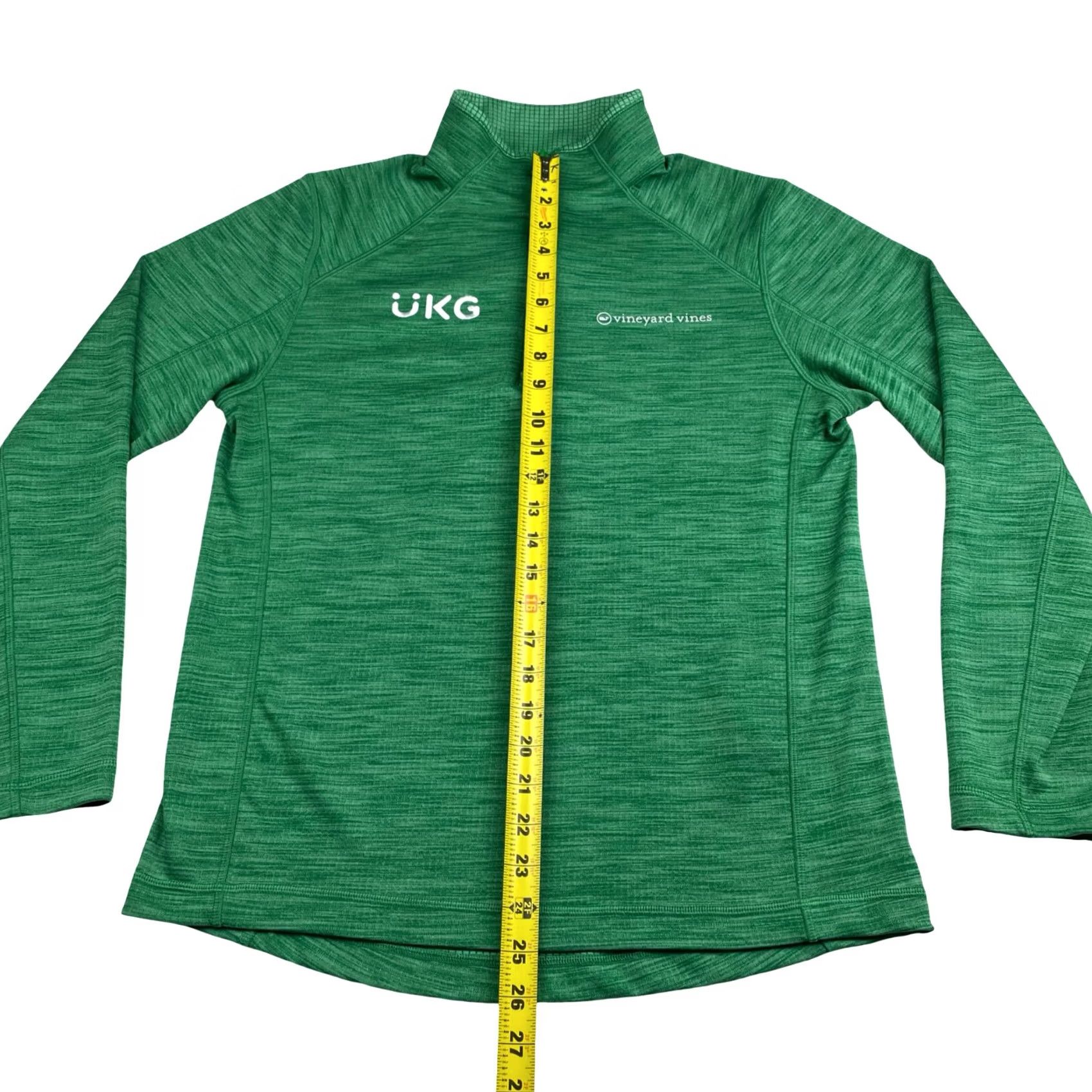 Vineyard Vines Vineyard Vines PGA Tour Issued UKG 1/4 Zip Pullover Green Small Men’s Mock Neck Thermal Lined Golf Activewear Size US S / EU 44-46 / 1 - 6 Thumbnail