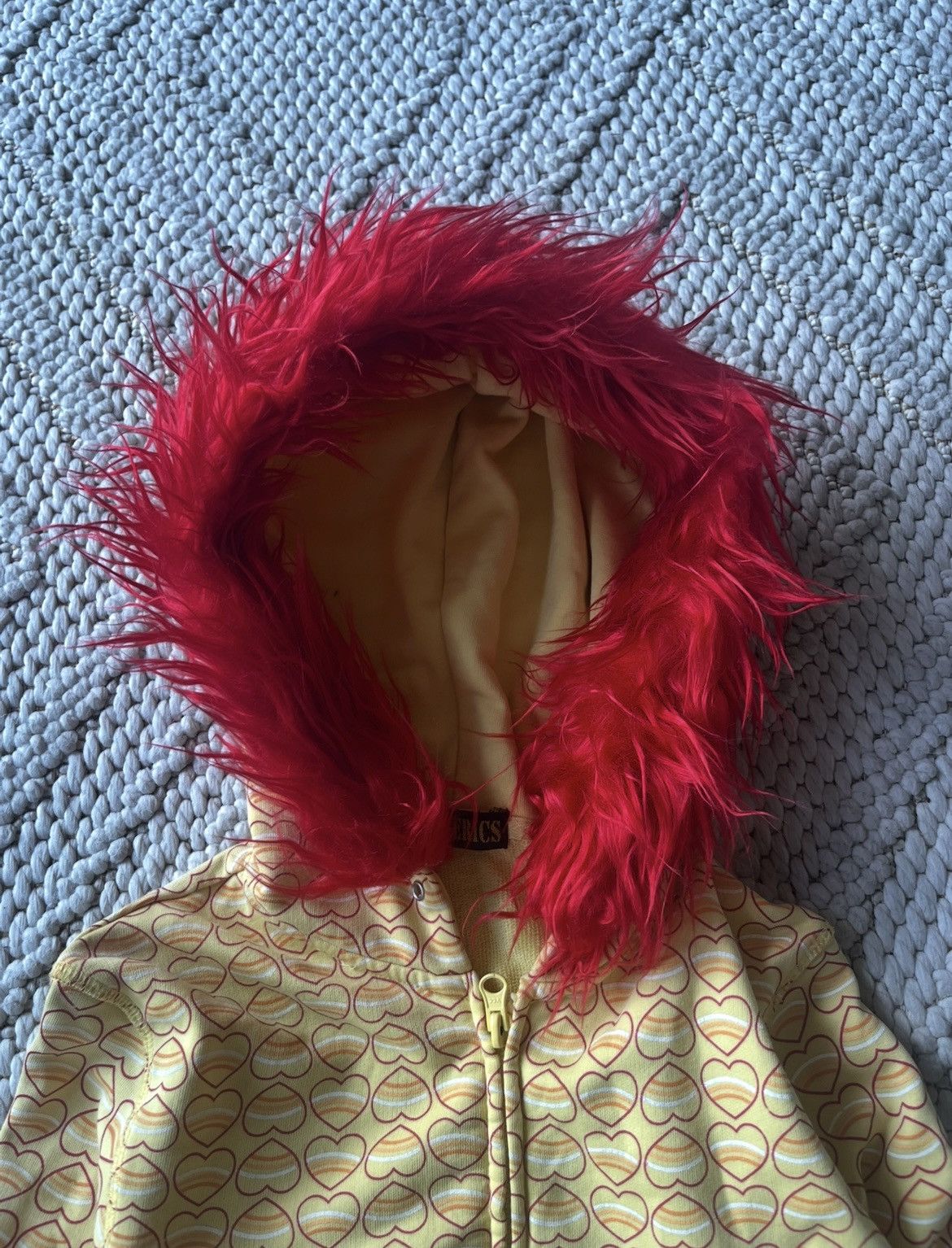 Hysteric Glamour Hysteric Glamour Y2K faux fur hysteric logo full zip hoodie Size US XS / EU 42 / 0 - 4 Thumbnail