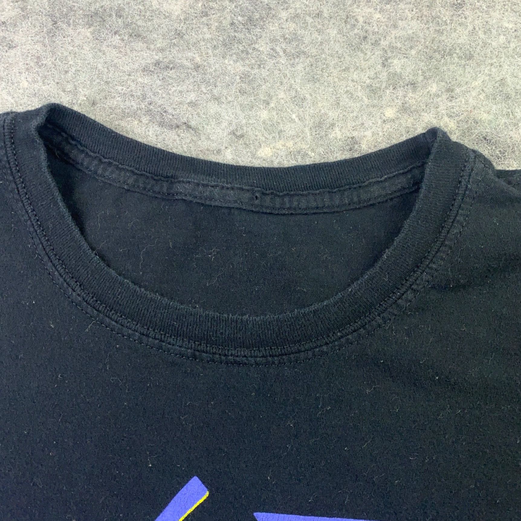 Prince Prince Mens Shirt Large Black Purple Rain Short Sleeve T-Shirt Crew Neck Nike Size US L / EU 52-54 / 3 - 4 Thumbnail