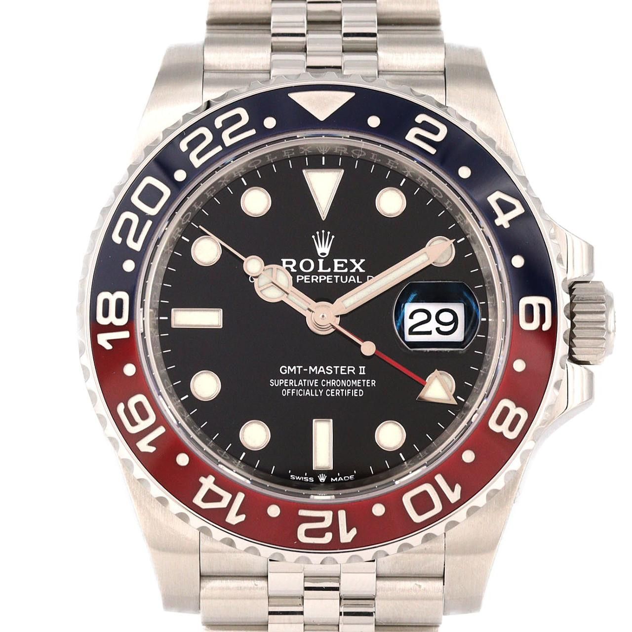 Rolex Rolex Rolex GMT-Master II Stainless Steel Automatic Metal Automatic 126710BLRO DUTY FREE for USA Size ONE SIZE - 1 Thumbnail