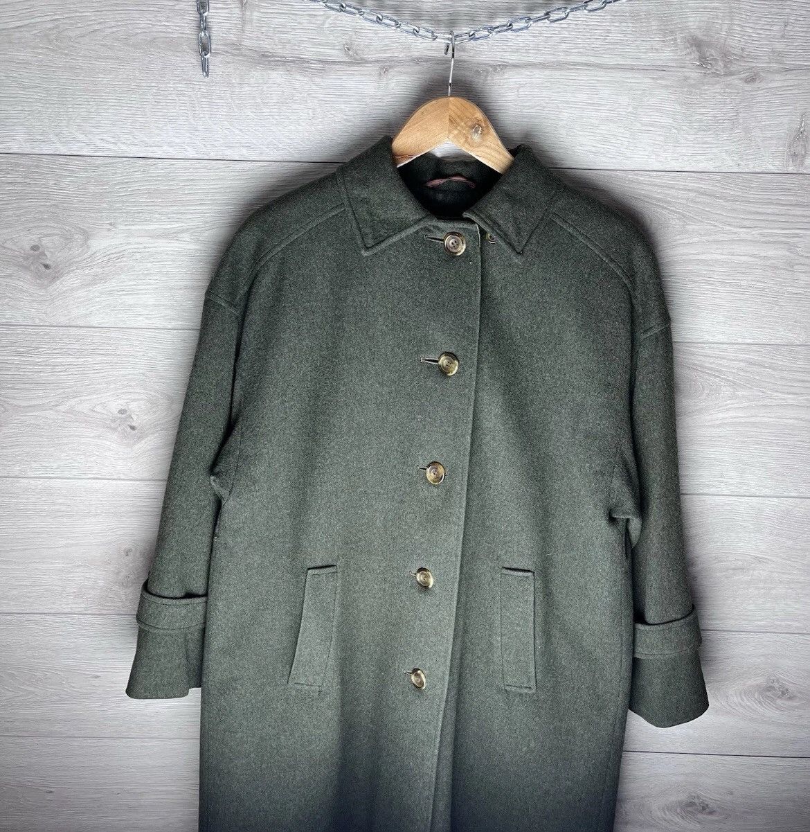 Aquascutum Vintage men’s aquascutum trench coat made in 🇬🇧 wool Size US L / EU 52-54 / 3 - 2 Thumbnail