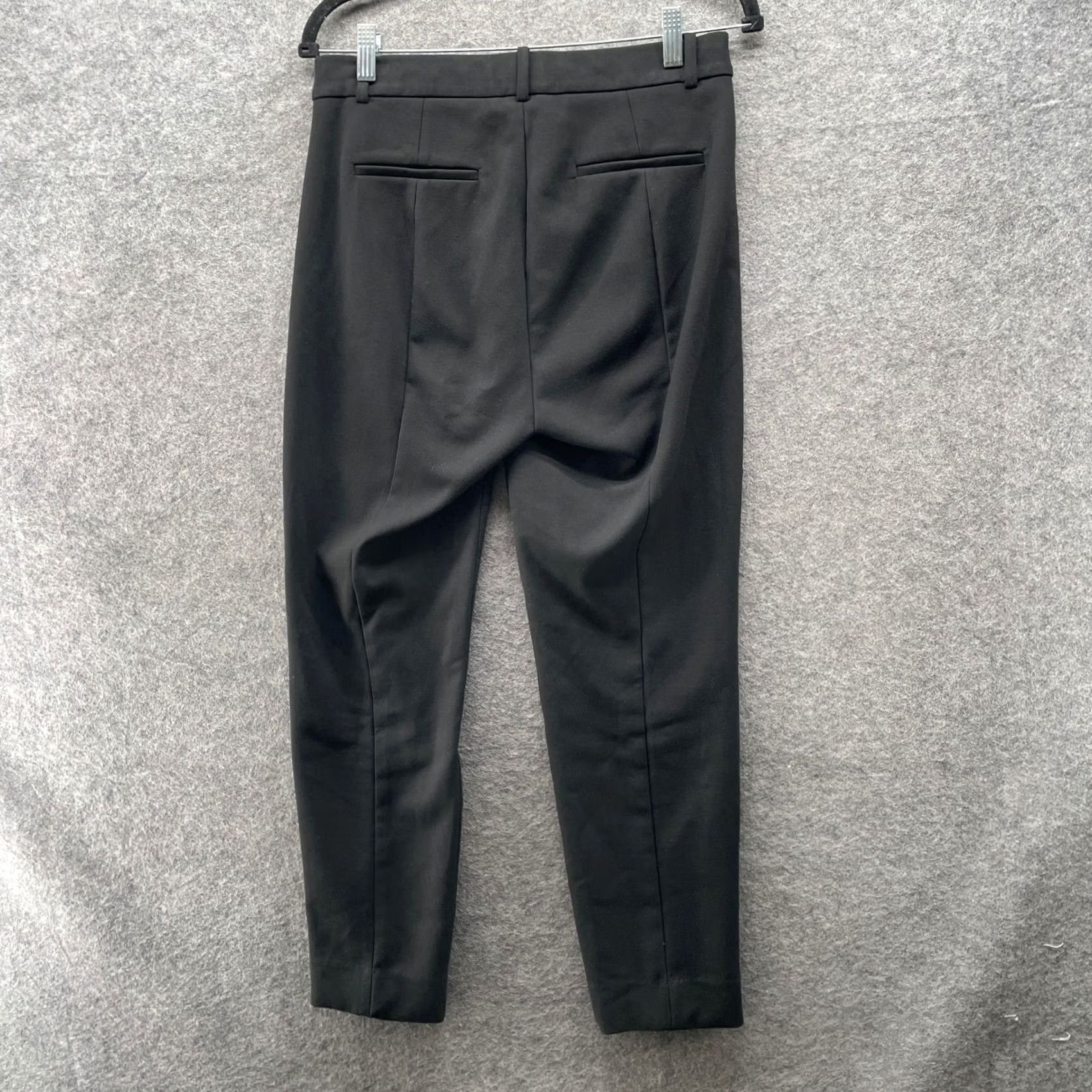 J.Crew VINTAGE? No. J.Crew Cameron High Rise Dress Pants Womens 6 Black Slim Fit Ankle Crop Size 28" / US 6 / IT 42 - 2 Thumbnail