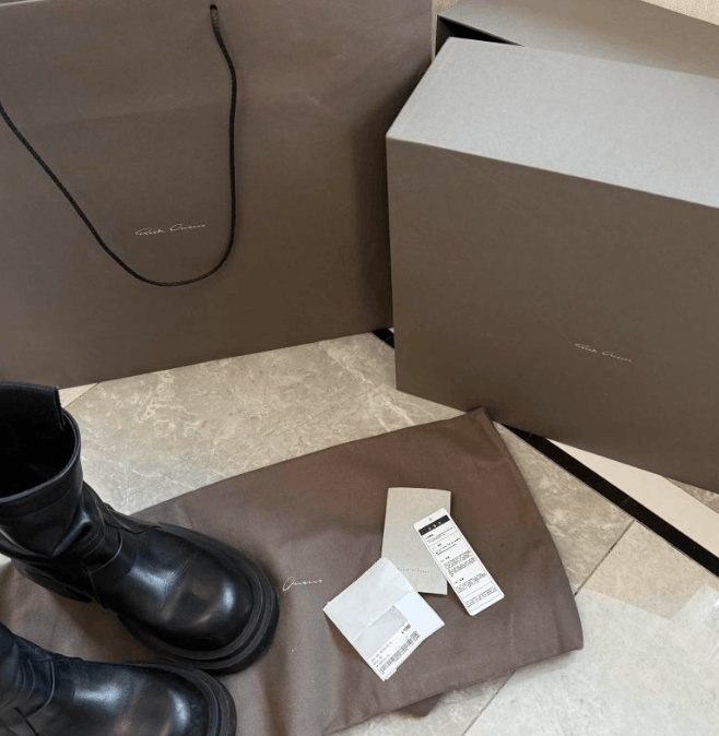 Rick Owens Rick Owens Hi-Top Sneakers Size US 5.5 / EU 38 - 8 Thumbnail