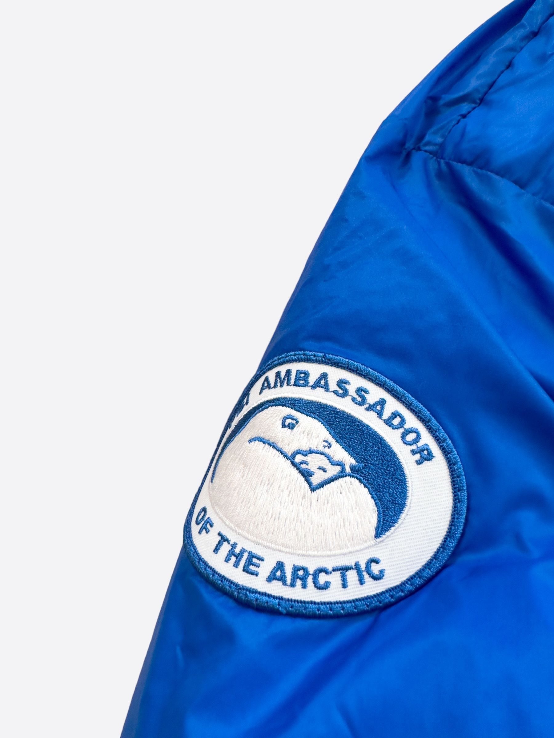 Canada Goose Blue PBI Lodge Hoody Men's Jacket Size US XXL / EU 58 / 5 - 3 Thumbnail