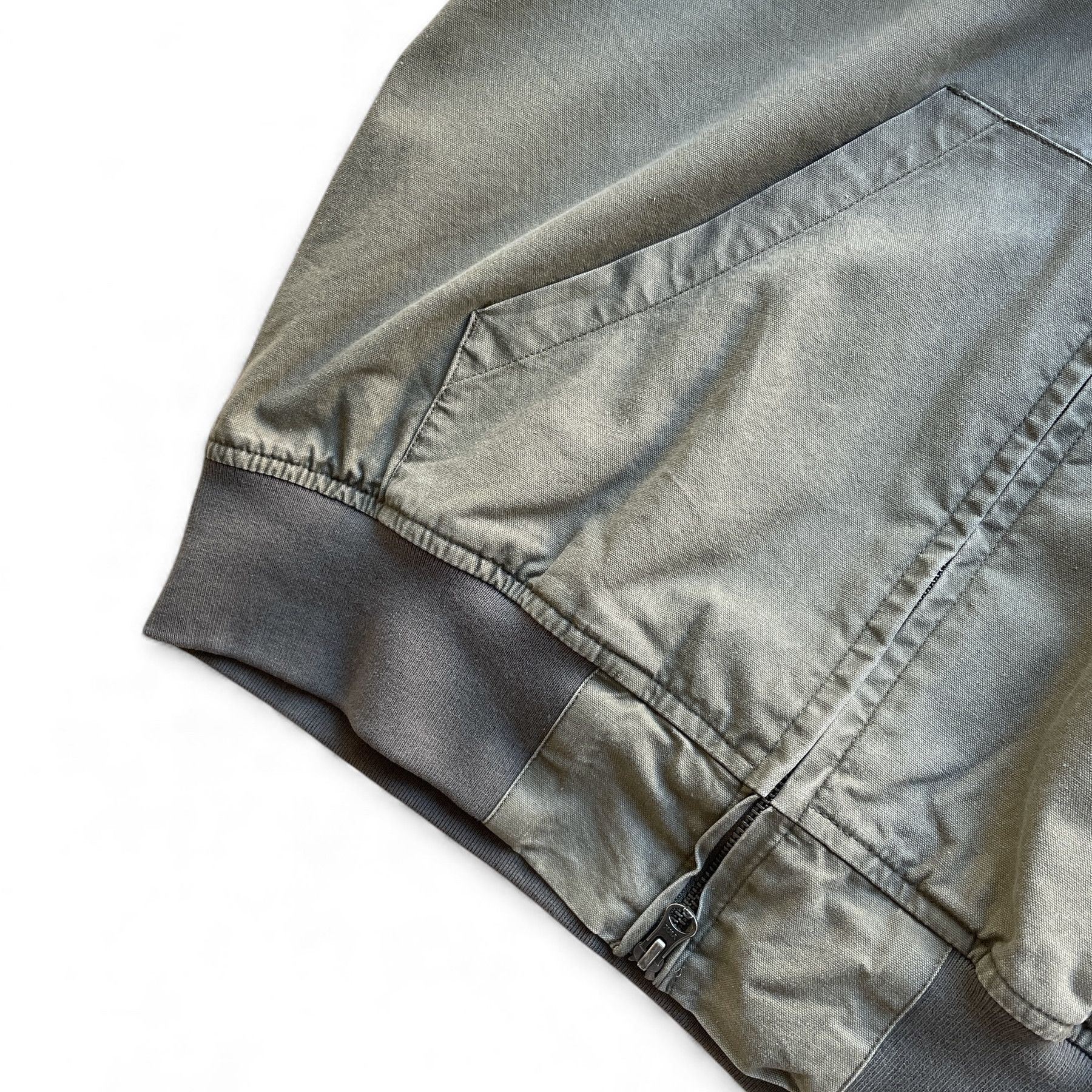 Japanese Brand Vintage wash canvas workwear hooded jacket Size US M / EU 48-50 / 2 - 8 Thumbnail