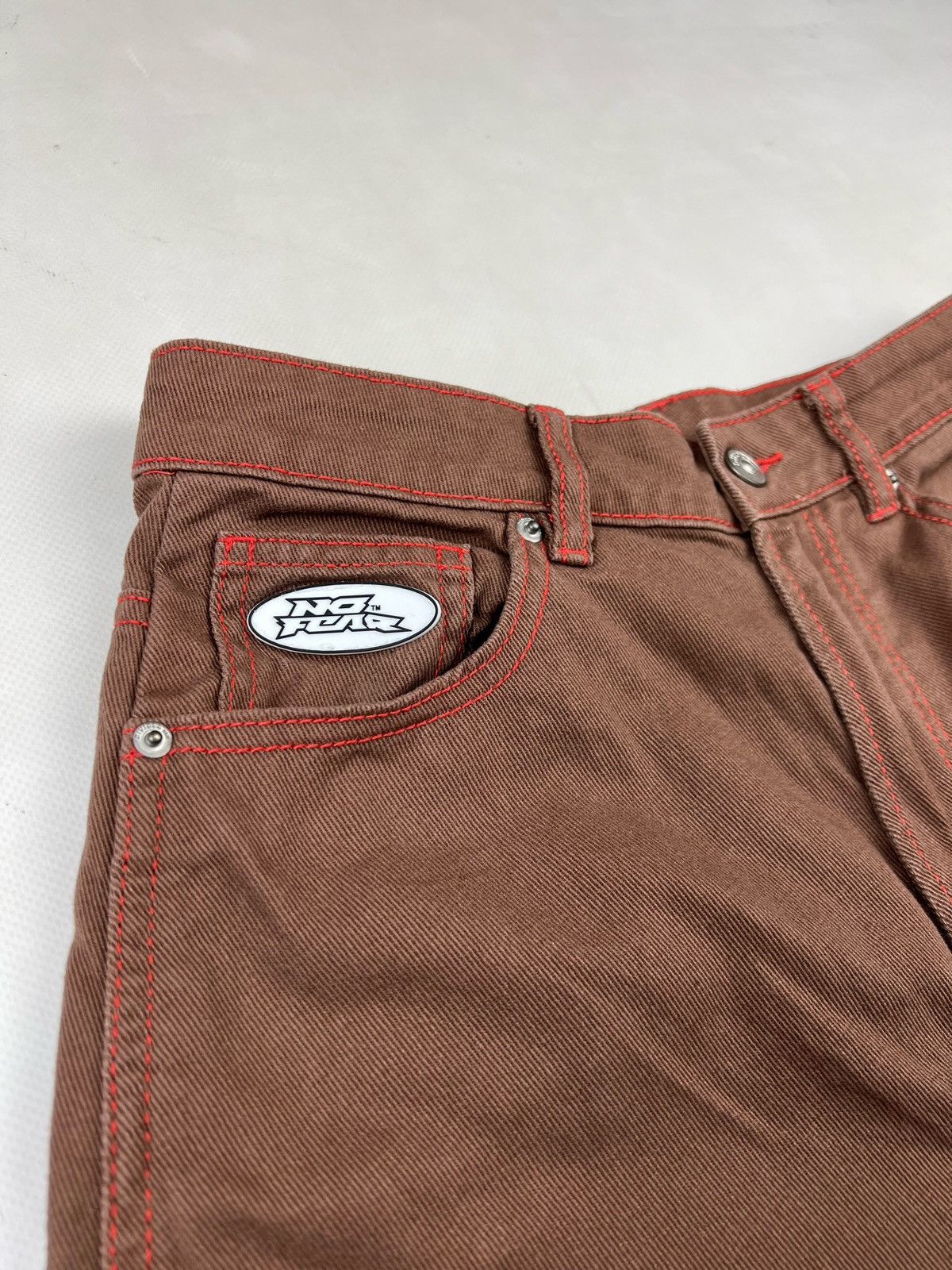 No Fear × Vintage Vintage Baggy Jeans No Fear Hype Style Size US 27 - 11 Thumbnail