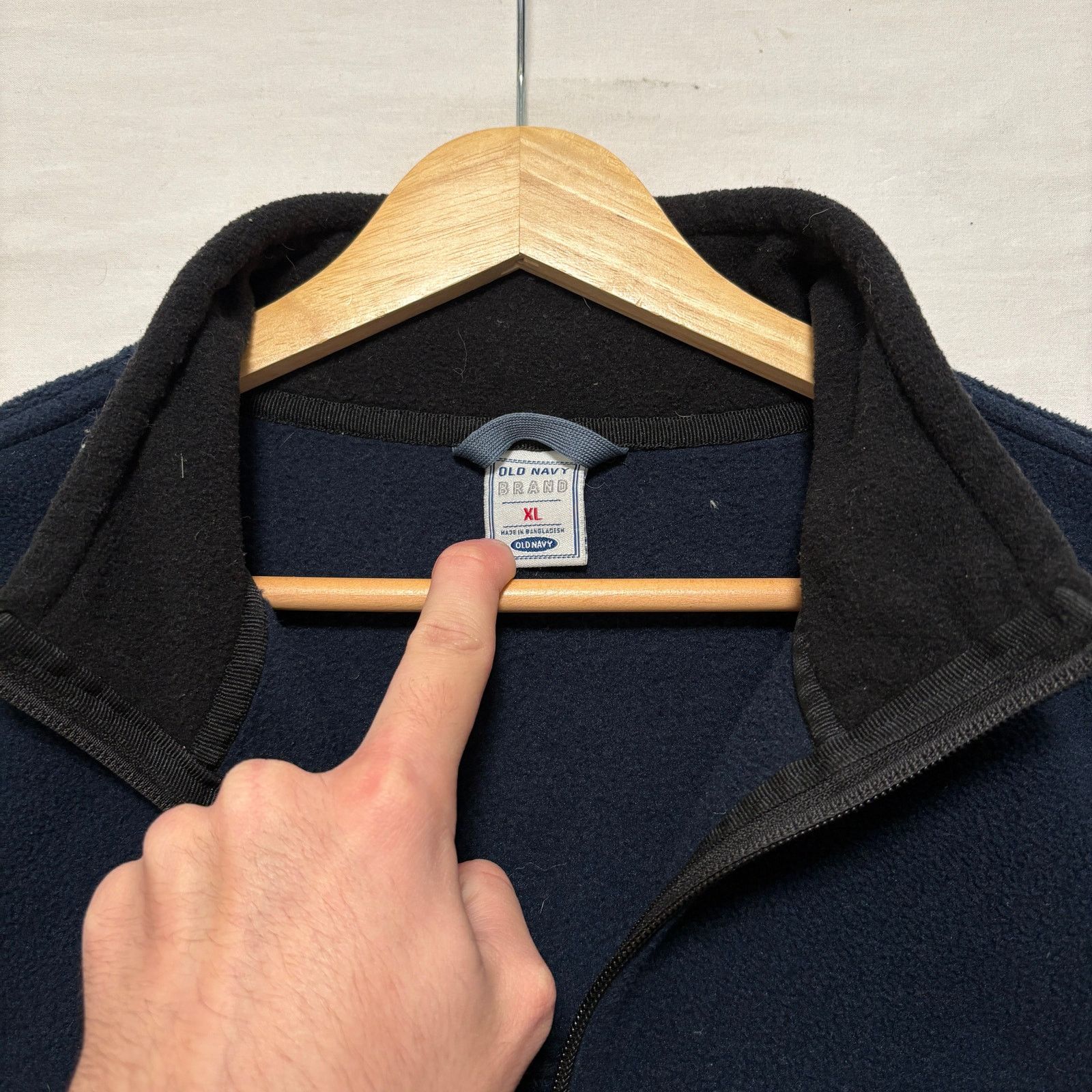 Old Navy Old Navy Half Zip Fleece Pullover Sweater Navy XL Size US XL / EU 56 / 4 - 2 Thumbnail
