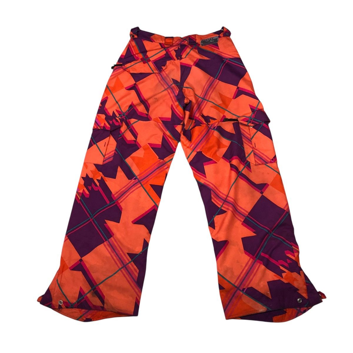 Oakley 🔥VINTAGE OVERSIZED PANTS CARGO CAMO OAKLEY ISSEY MIYAKE Size US 34 / EU 50 - 2 Thumbnail