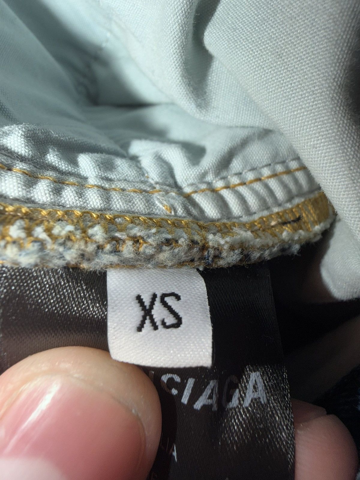 Adidas × Balenciaga Balenciaga x Adidas Jeans - Blue Size US 32 / EU 48 - 6 Thumbnail