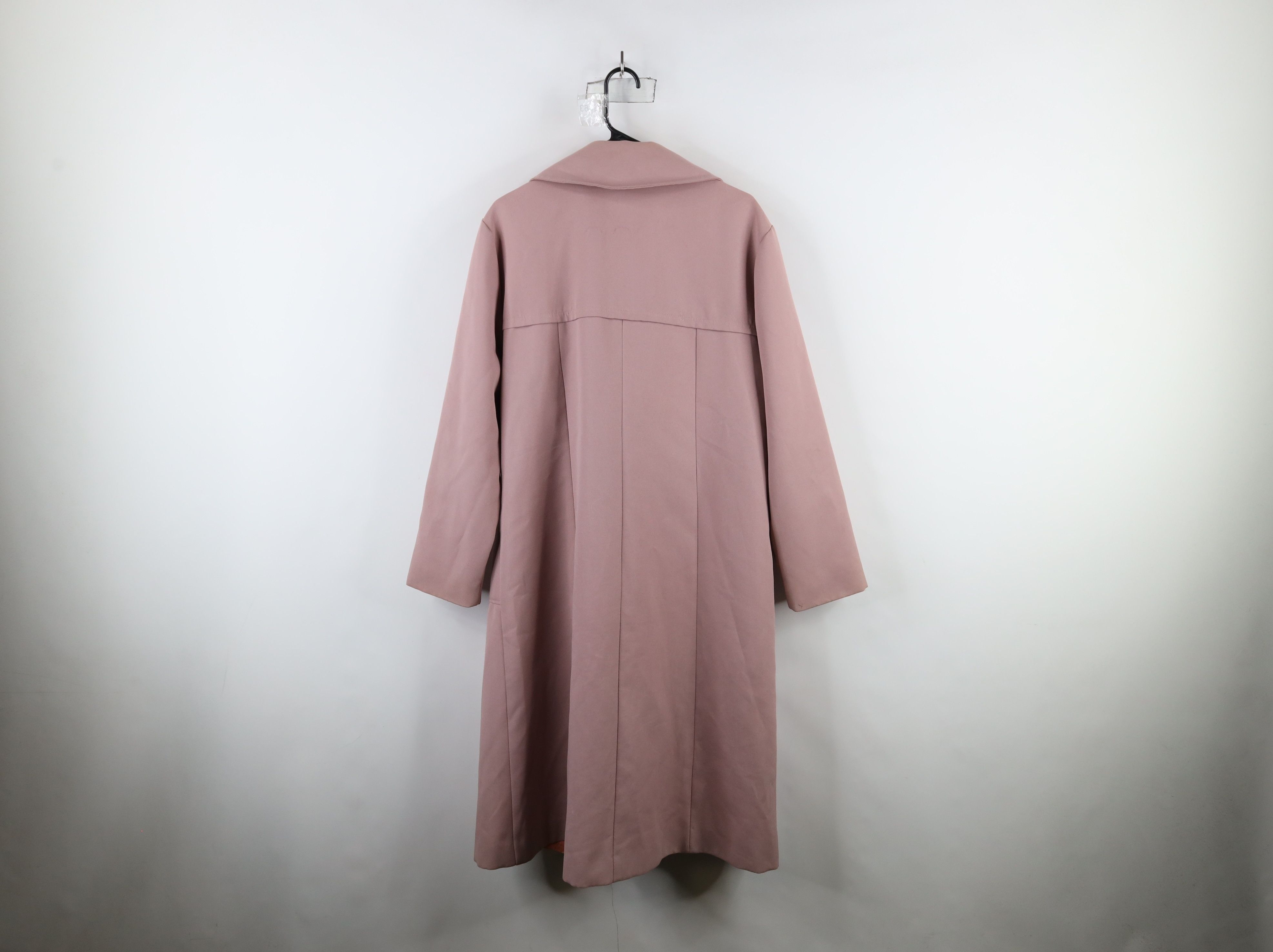 Vintage Vintage 70s Union Made Button Trench Coat Jacket Pink USA Size XL / US 12-14 / IT 48-50 - 15 Thumbnail
