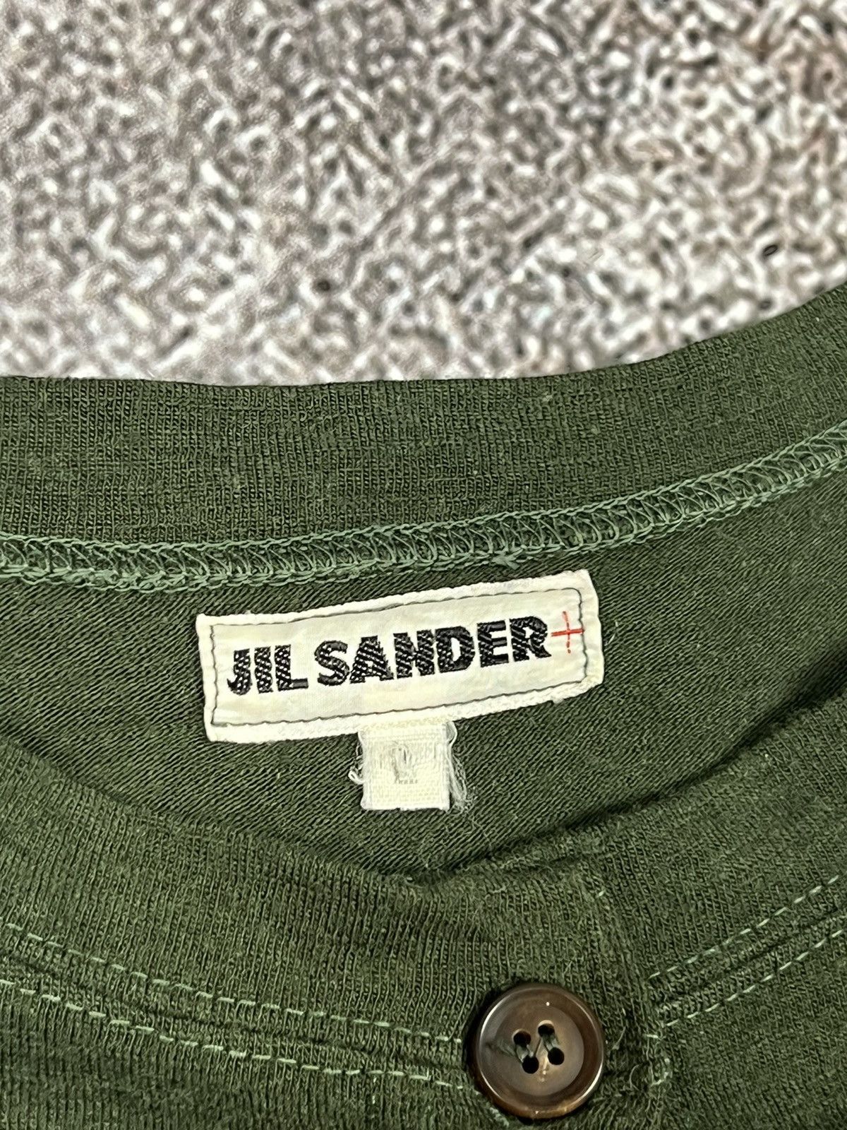 Jil Sander Vintage 90s Jil Sander Lana Wool Cardigan knit made in Italy Size M / US 6-8 / IT 42-44 - 8 Thumbnail
