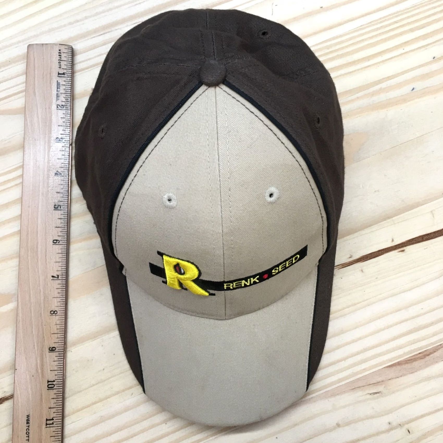 Katin Kati Renk Seed Baseball Cap Mens One Size Fits All Brown Beige Embroidered Curve Bill Size ONE SIZE - 3 Thumbnail