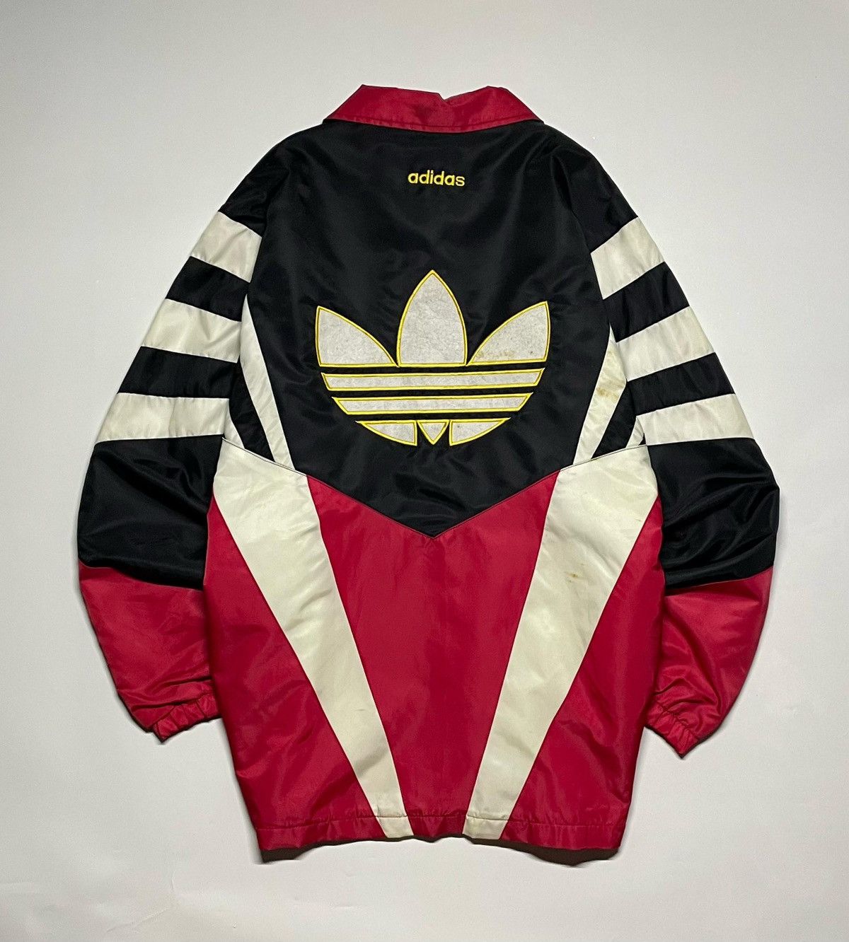Adidas × Vintage Adidas FB AS Hooded Suit-II 80s Vintage Windbreaker jacket Size US L / EU 52-54 / 3 - 2 Thumbnail
