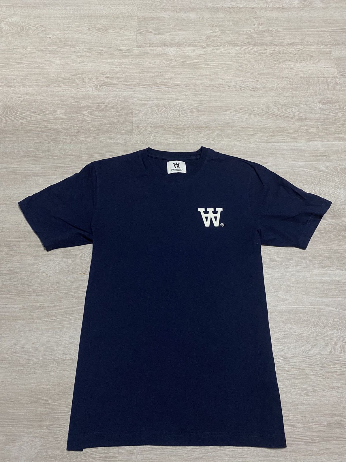 Wood Wood Wood Wood Double A T-shirt small logo size S-M Size US M / EU 48-50 / 2 - 2 Thumbnail
