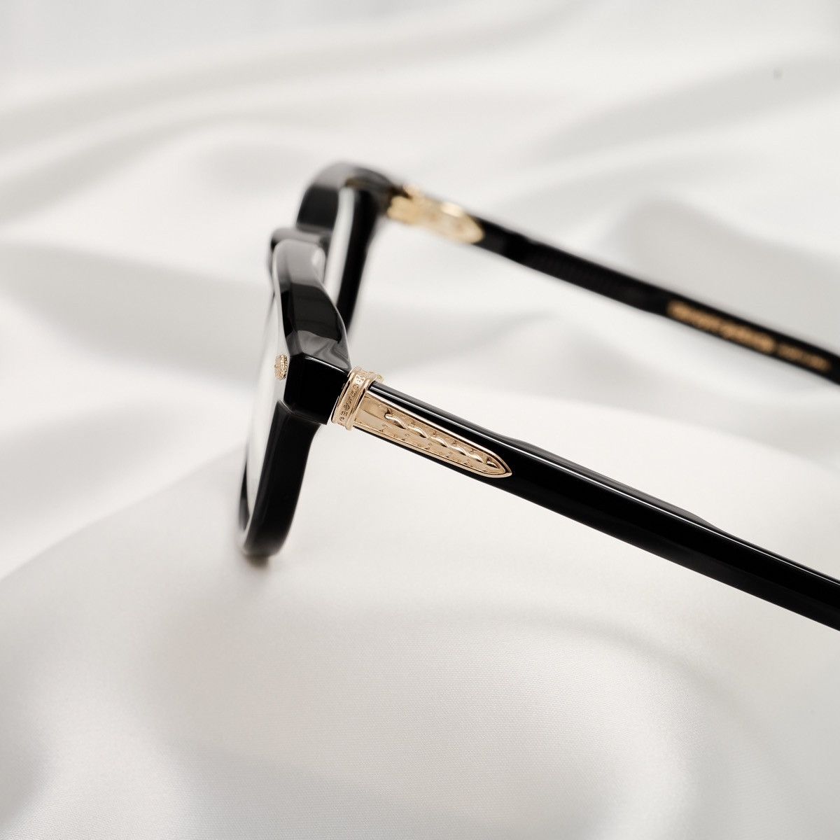 Chrome Hearts CHROME HEARTS CHIRP CHIRP-A BLACK - 18KGP GLASSES Size ONE SIZE - 3 Thumbnail