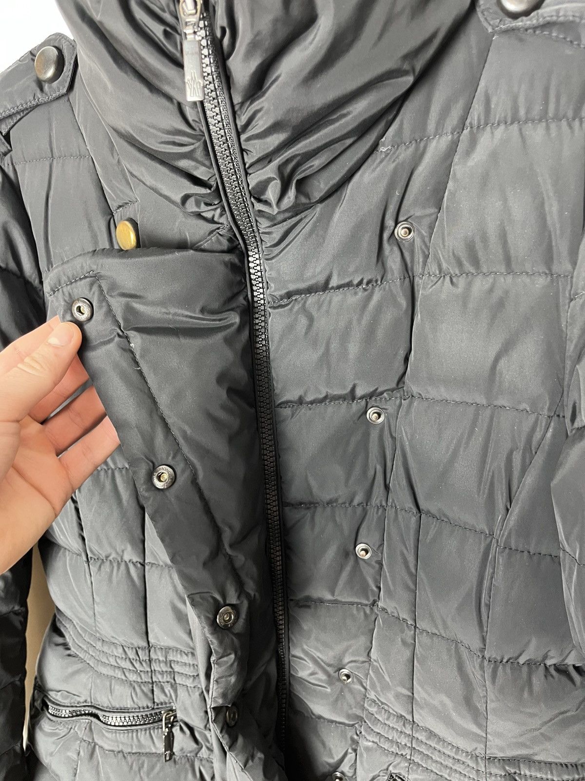 Moncler Moncler Peuplier Women Napoleone Down Puffer Jacket Coat Size M / US 6-8 / IT 42-44 - 5 Thumbnail