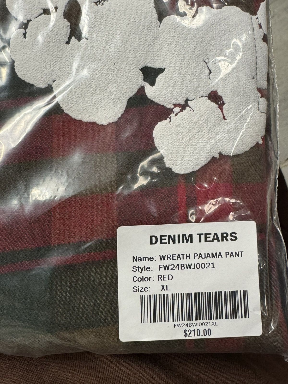 DENIM TEARS Denim Tears Flannel Pajamas size XL Size US 38 / EU 54 - 9 Thumbnail