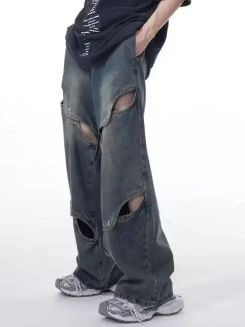 Japanese Brand Mitsui x Ezaki Light Blue High Street Vintage Loose Jeans Size US 32 / EU 48 - 2 Thumbnail