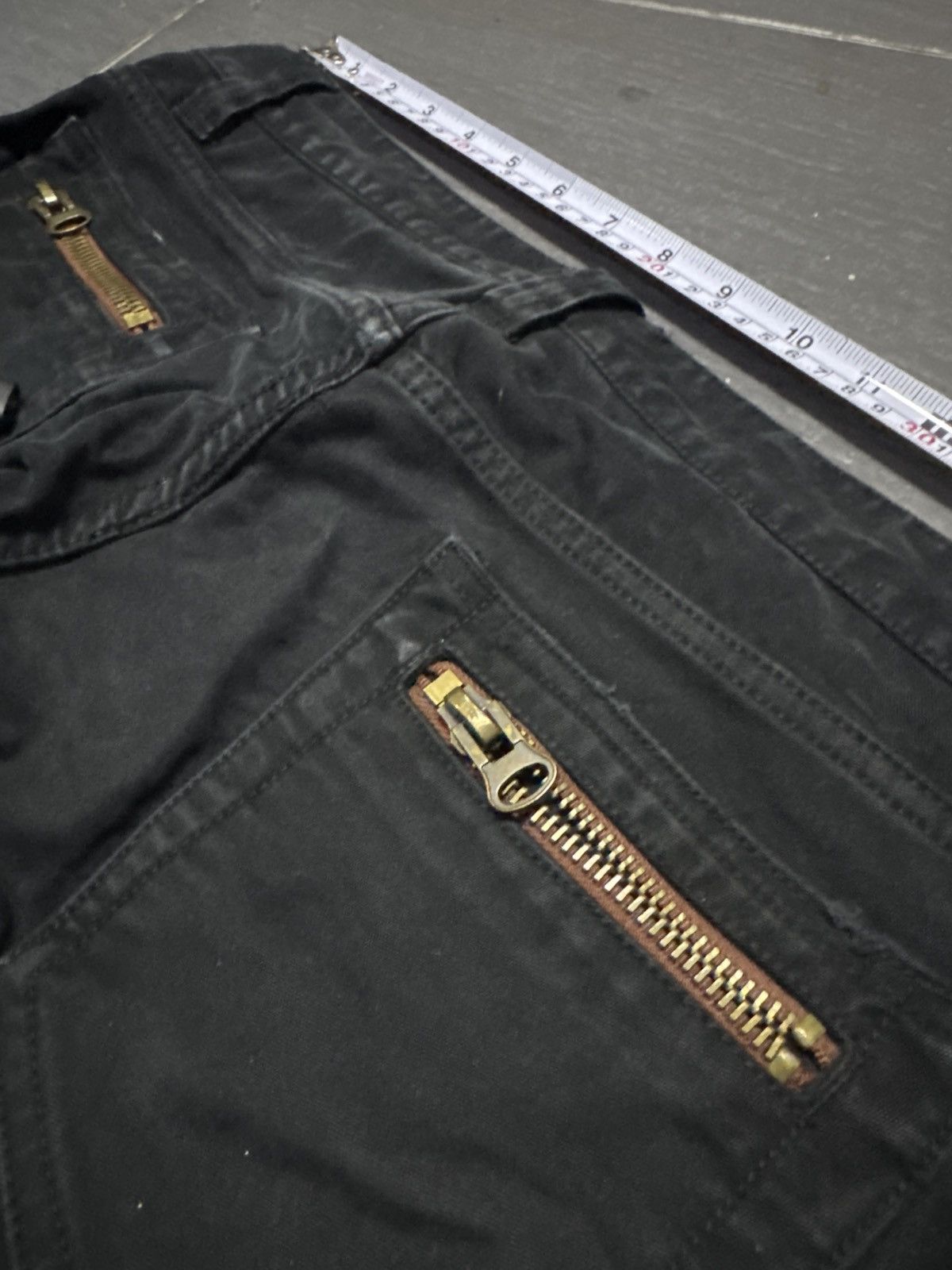 Vintage Daily News Punk Style Suede Denim Size US 32 / EU 48 - 6 Thumbnail