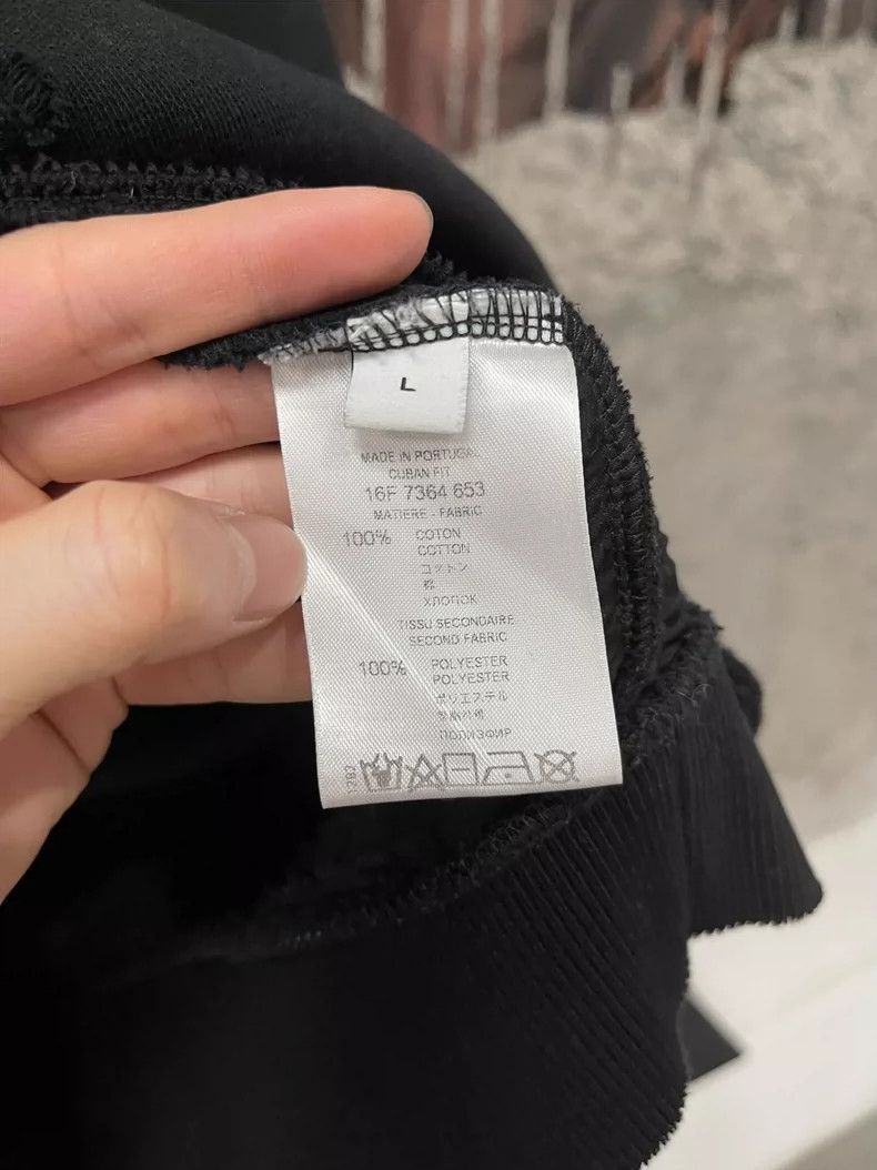 Givenchy Givenchy Givenchy Distressed Sweatshirt with Logo -2507 Size US L / EU 52-54 / 3 - 6 Thumbnail