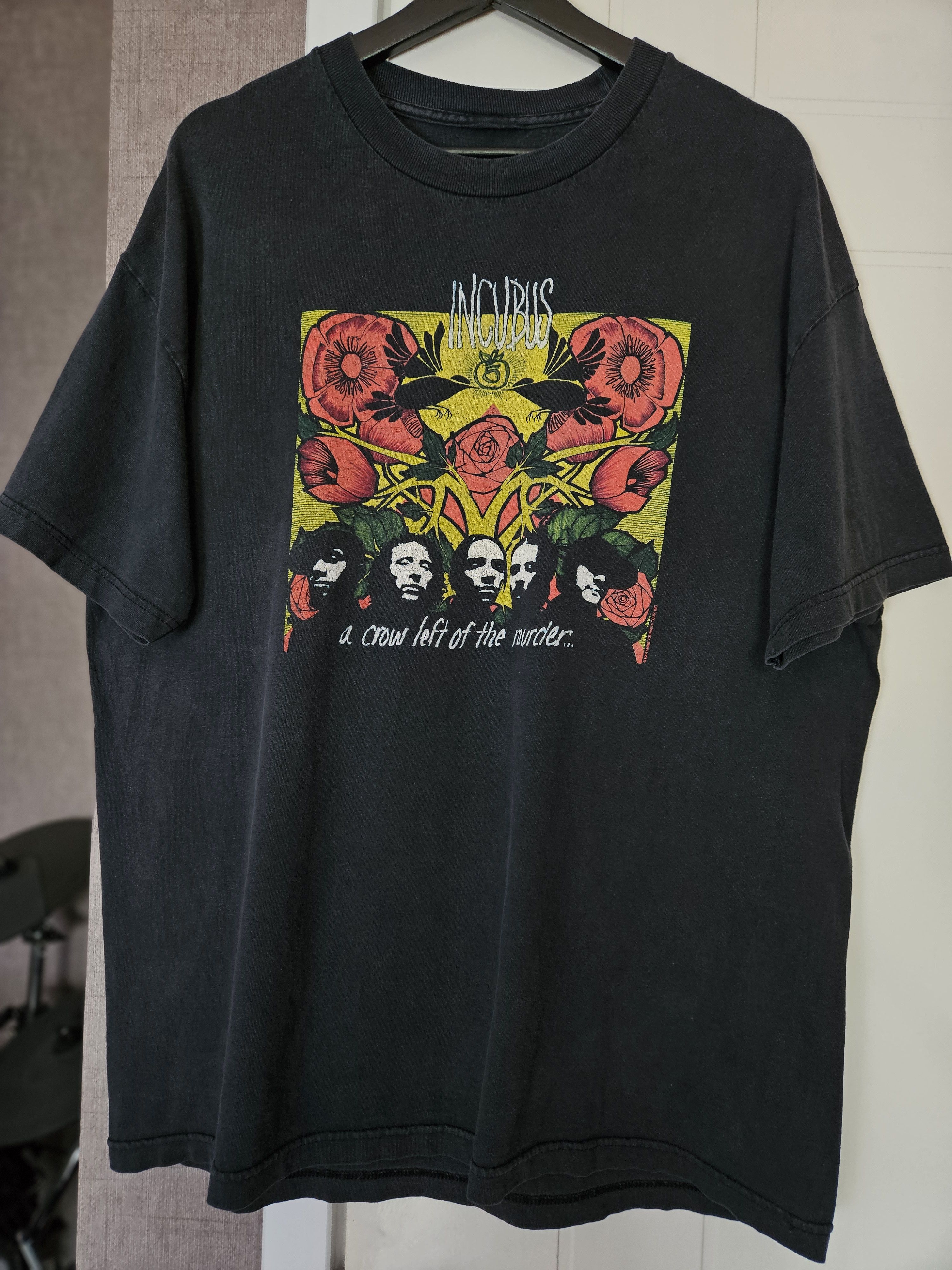Band Tees Incubus A Crow Left of the Murder 2004 Vintage Shirt Size US XL / EU 56 / 4 - 1 Thumbnail