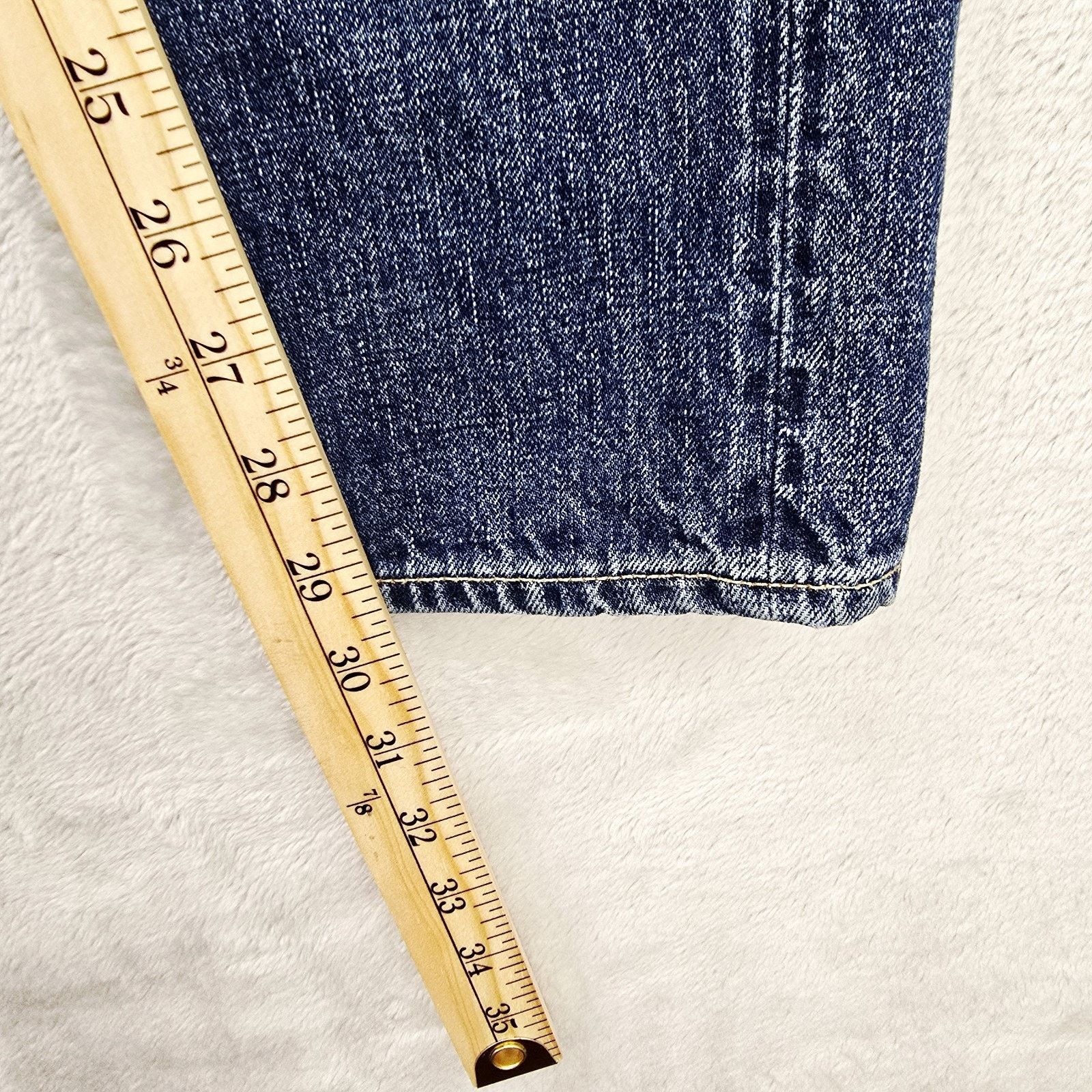 Simon Miller Simon Miller Narrow Park Selvedge Japan Denim Jeans 28x29 Size US 28 / EU 44 - 12 Thumbnail