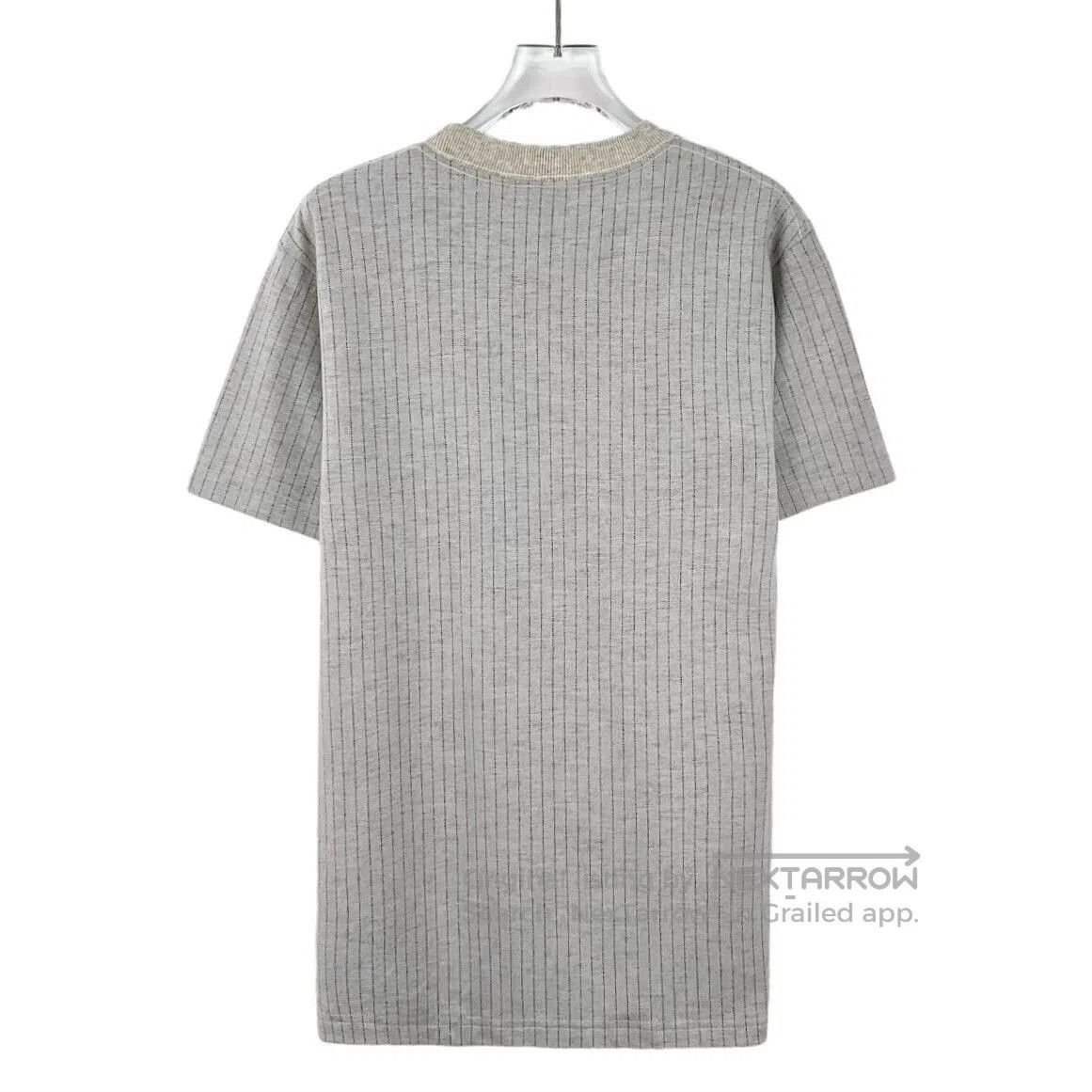 Dior gray lettered short sleeve wool tshirt. Size US XS / EU 42 / 0 - 2 Thumbnail