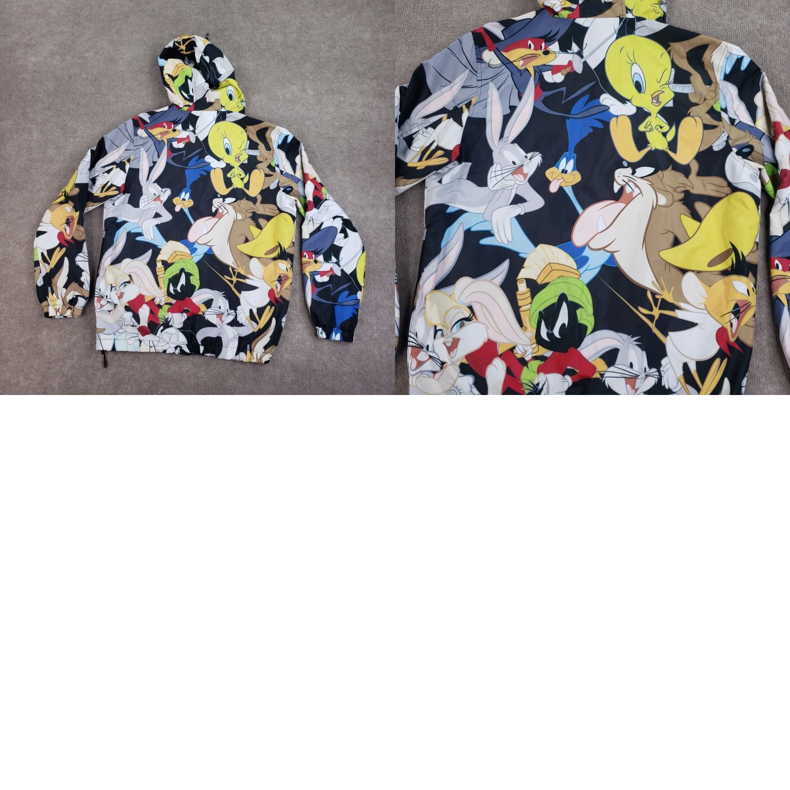 Members Only Members Only Windbreaker Looney Tunes Men's Size Small Pullover Hooded Casual Size US S / EU 44-46 / 1 - 8 Thumbnail