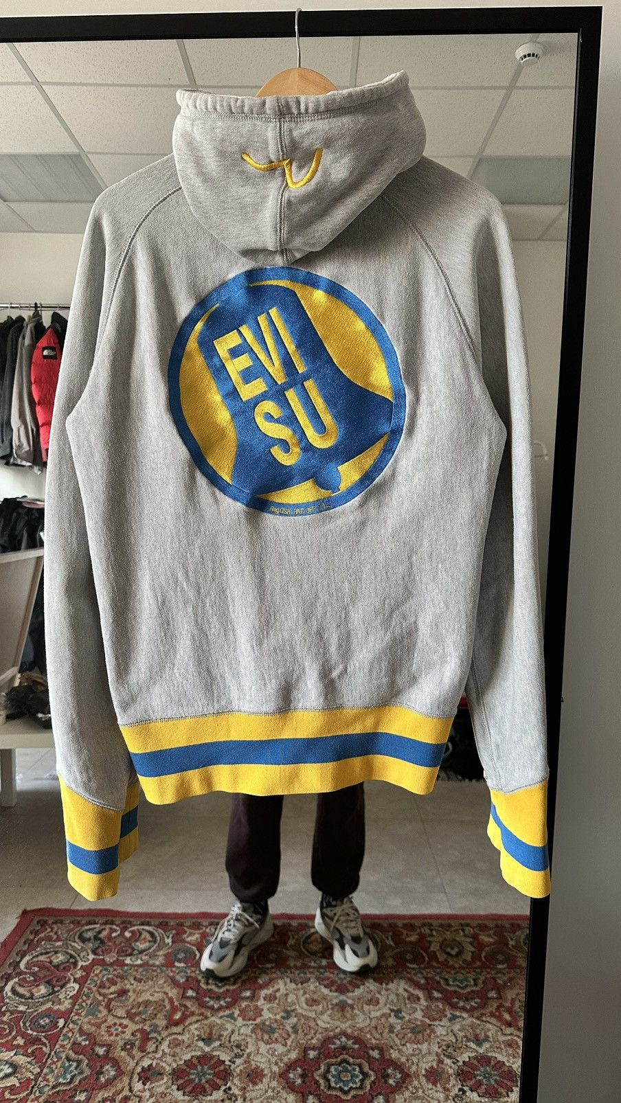 Evisu × Vintage Vintage Evisu hoodie Size US L / EU 52-54 / 3 - 5 Thumbnail