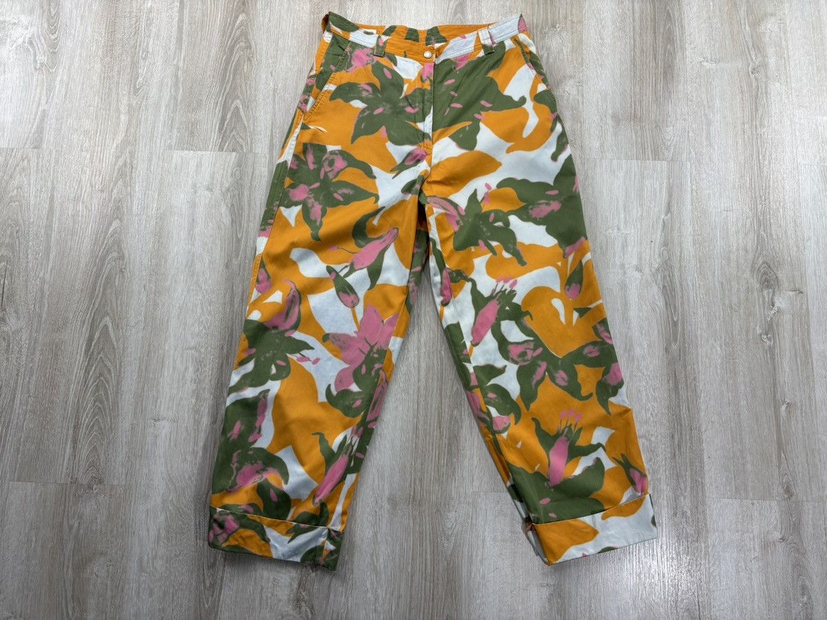 Designer × Dries Van Noten Womens pants Dries Van Noten Size 40 Color Multicolor Size 27" / US 4 / IT 40 - 2 Thumbnail