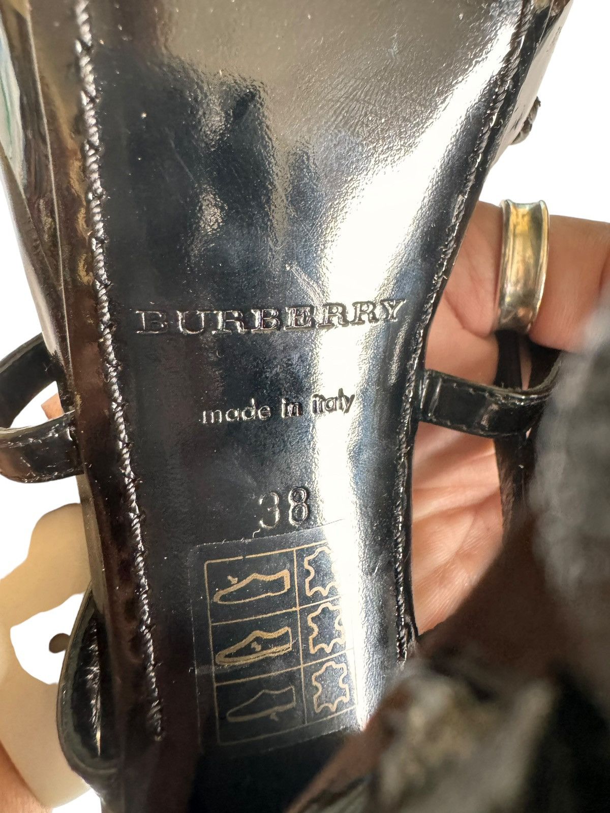Burberry Burberry Embellished Heels Size US 8 / IT 38 - 7 Thumbnail