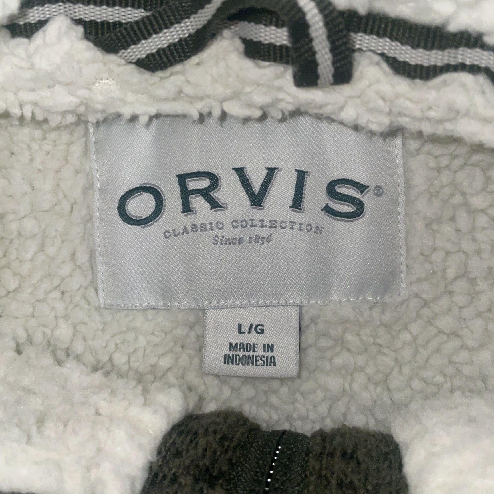 Orvis Orvis Green Half Zip Fleece Lined Pullover Mens L Sweater Zip Pullover Green Lined Fleece Mens L Orvis Size US L / EU 52-54 / 3 - 3 Thumbnail