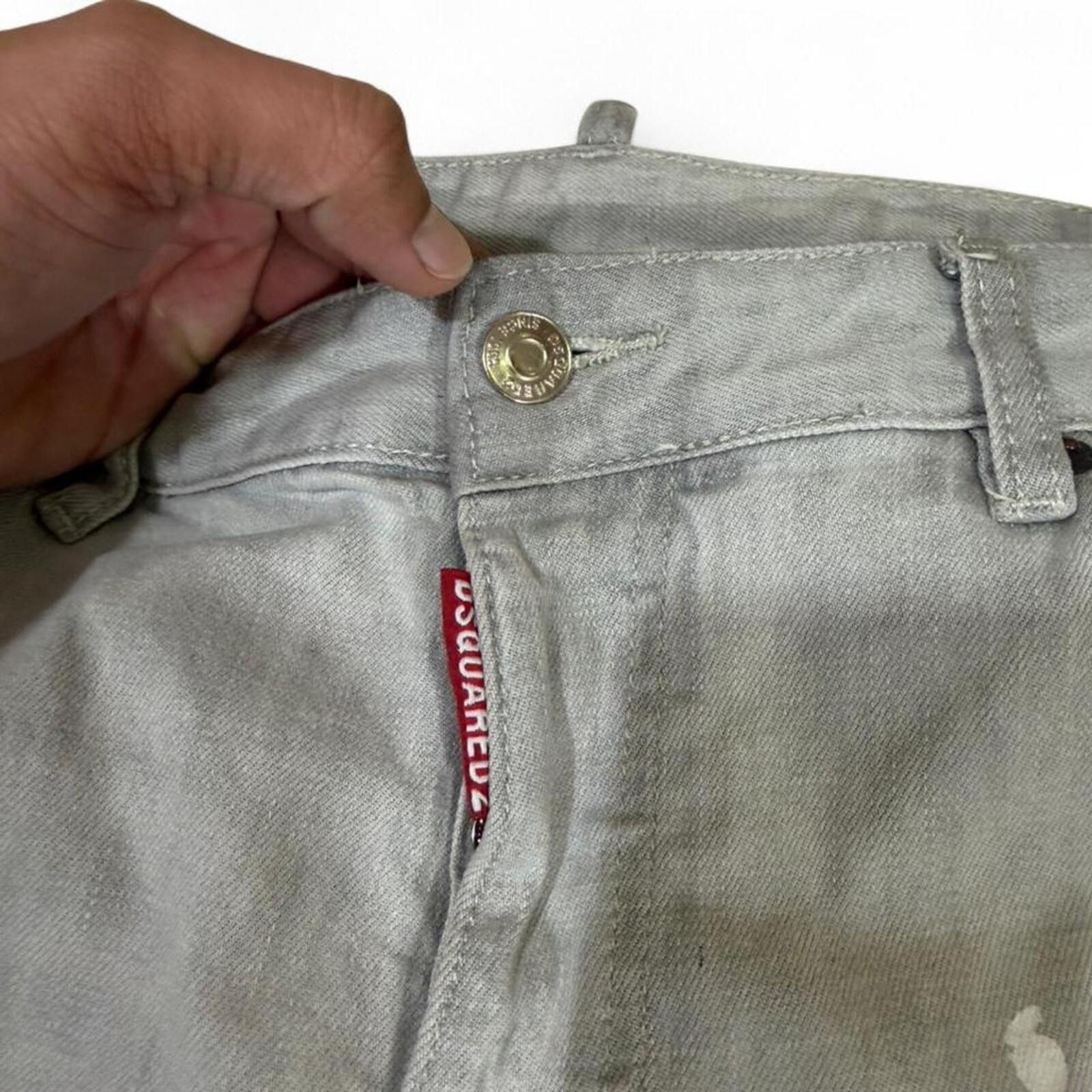 Dsquared2 Vintage style DSQUARED2 punk vibe denim jeans Size US 32 / EU 48 - 5 Thumbnail