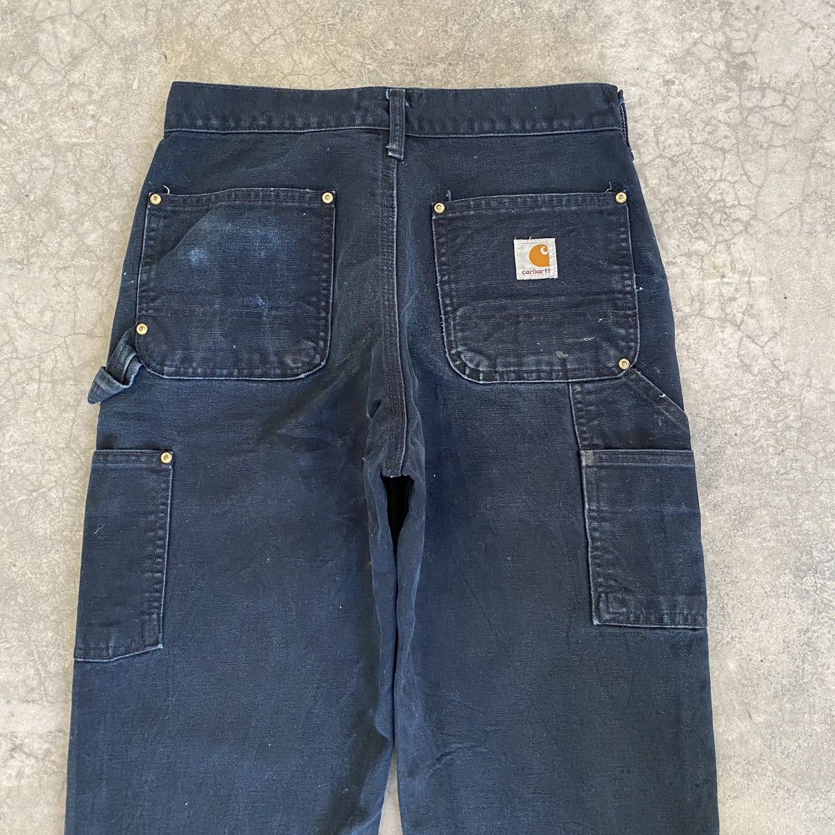 Carhartt VTG Carhartt Double Knee Splatter Carpenter Pants Size US 29 - 13 Thumbnail