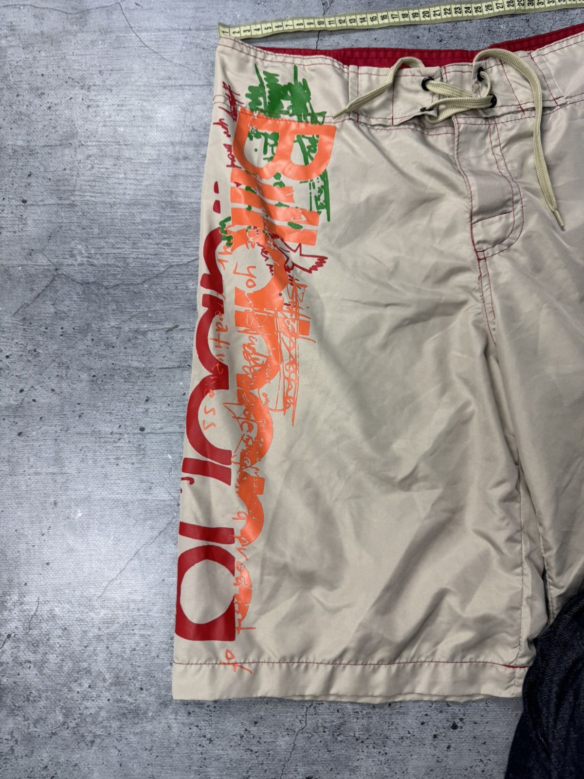 Billabong Vintage Billabong Board Shorts Signature Andy Irons Size US 36 / EU 52 - 3 Thumbnail