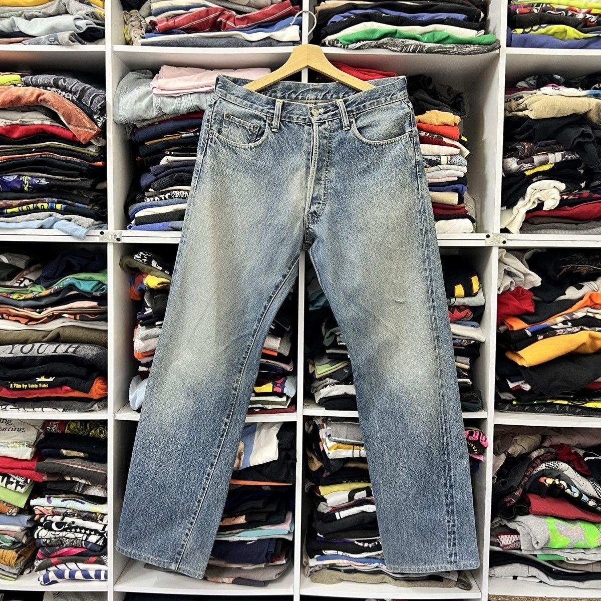 Denime VTG DENIME SELVEDGE JEAN Size US 31 - 1 Thumbnail