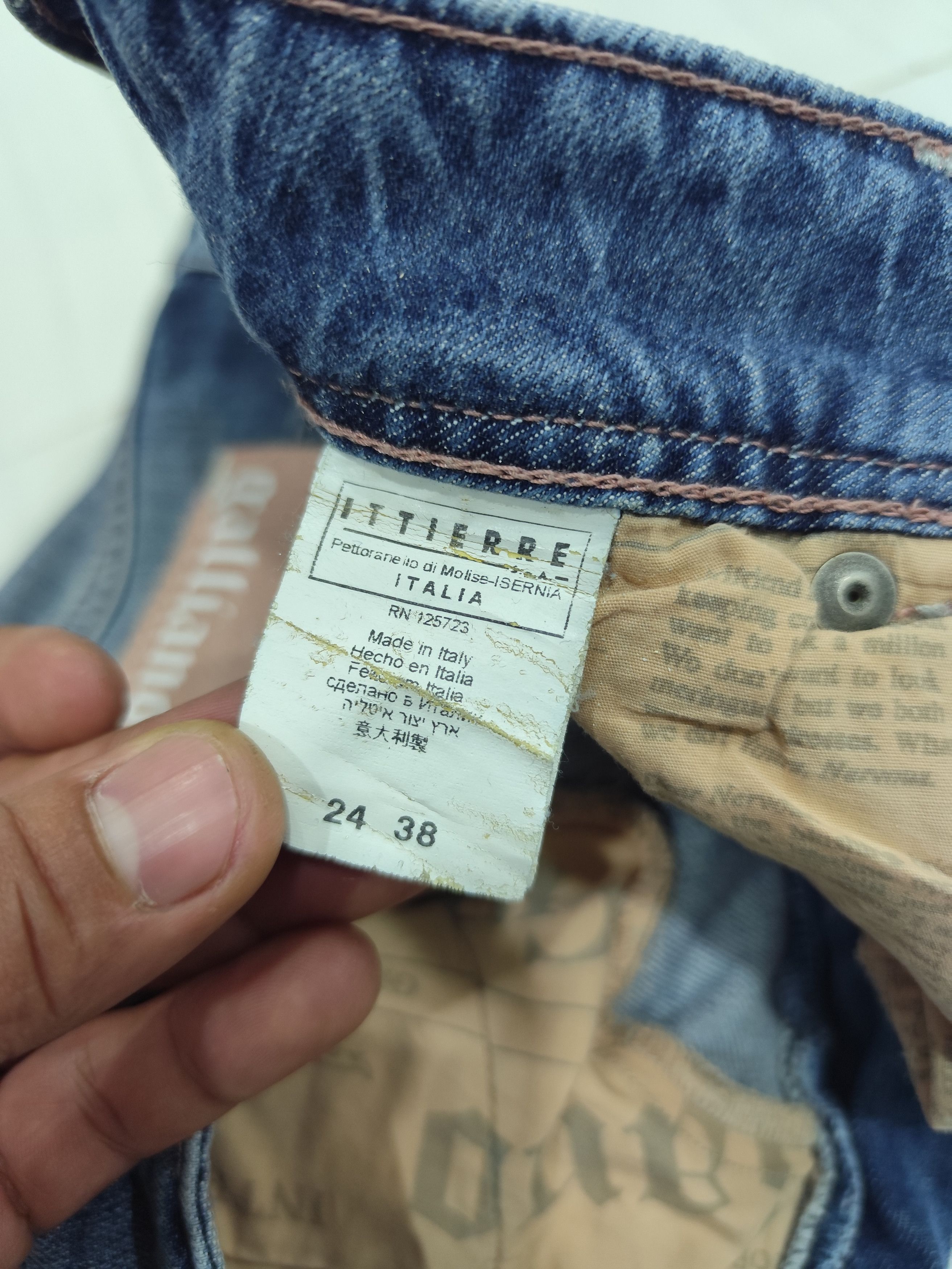 John Galliano GALLIANO JEANS Size 26" / US 2 / IT 38 - 8 Thumbnail
