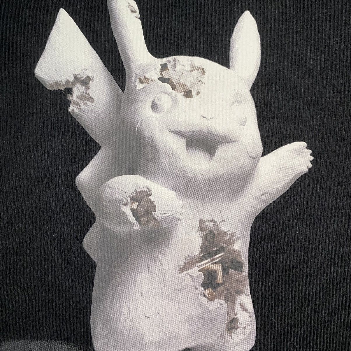 Daniel Arsham × Pokemon × Uniqlo Daniel Arsham x Pokemon Art Exhibits T Shirt Size US XL / EU 56 / 4 - 7 Thumbnail