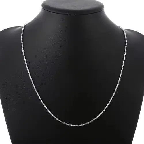 Jewelry Akiyama x Matsu 45 cm + 2 mm Rope Chain necklace Size ONE SIZE - 5 Thumbnail